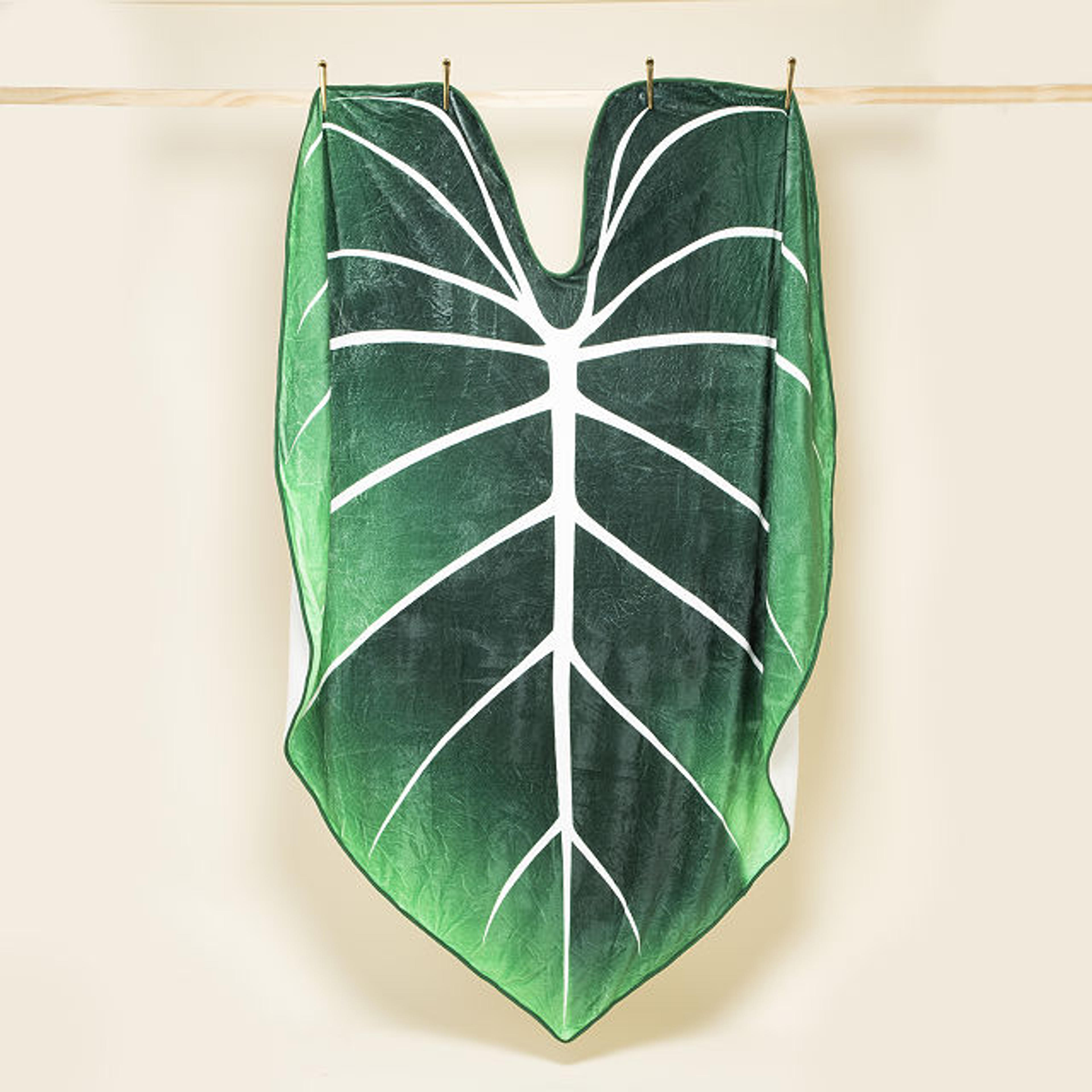 Philodendron Sherpa Blanket