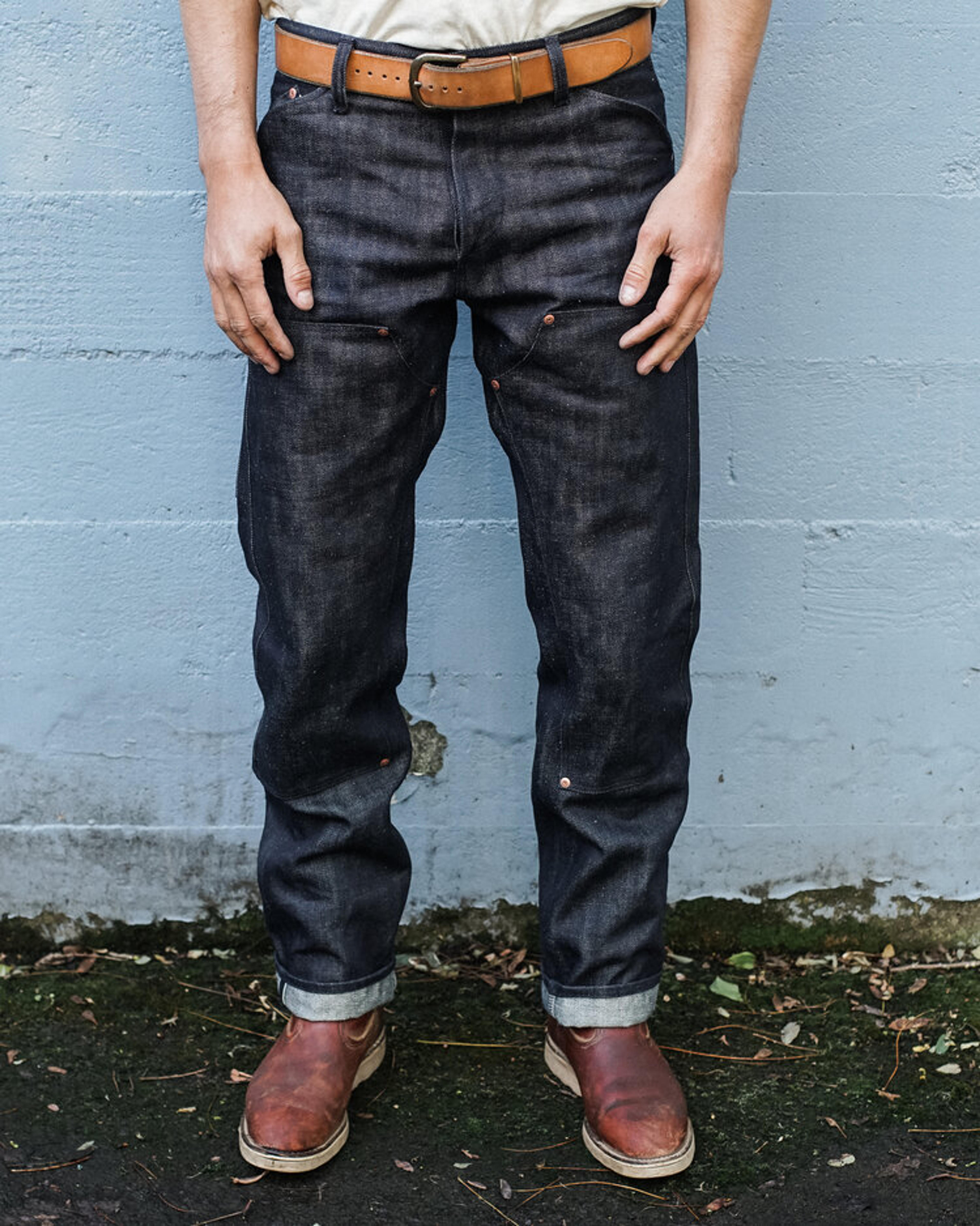 Work Jean - 14 oz Hemp Selvedge Denim — GREASE POINT WORKWEAR