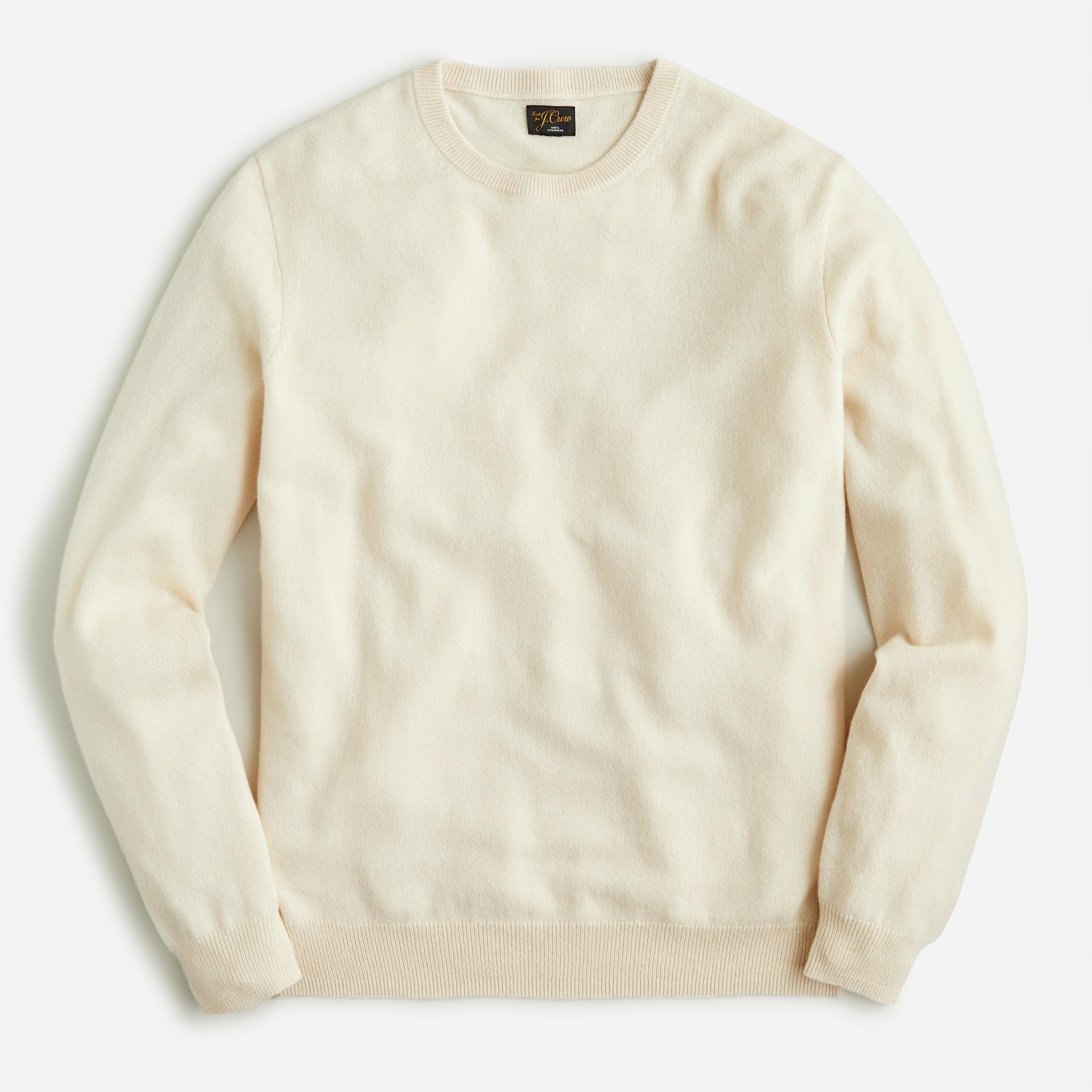Cashmere crewneck sweater