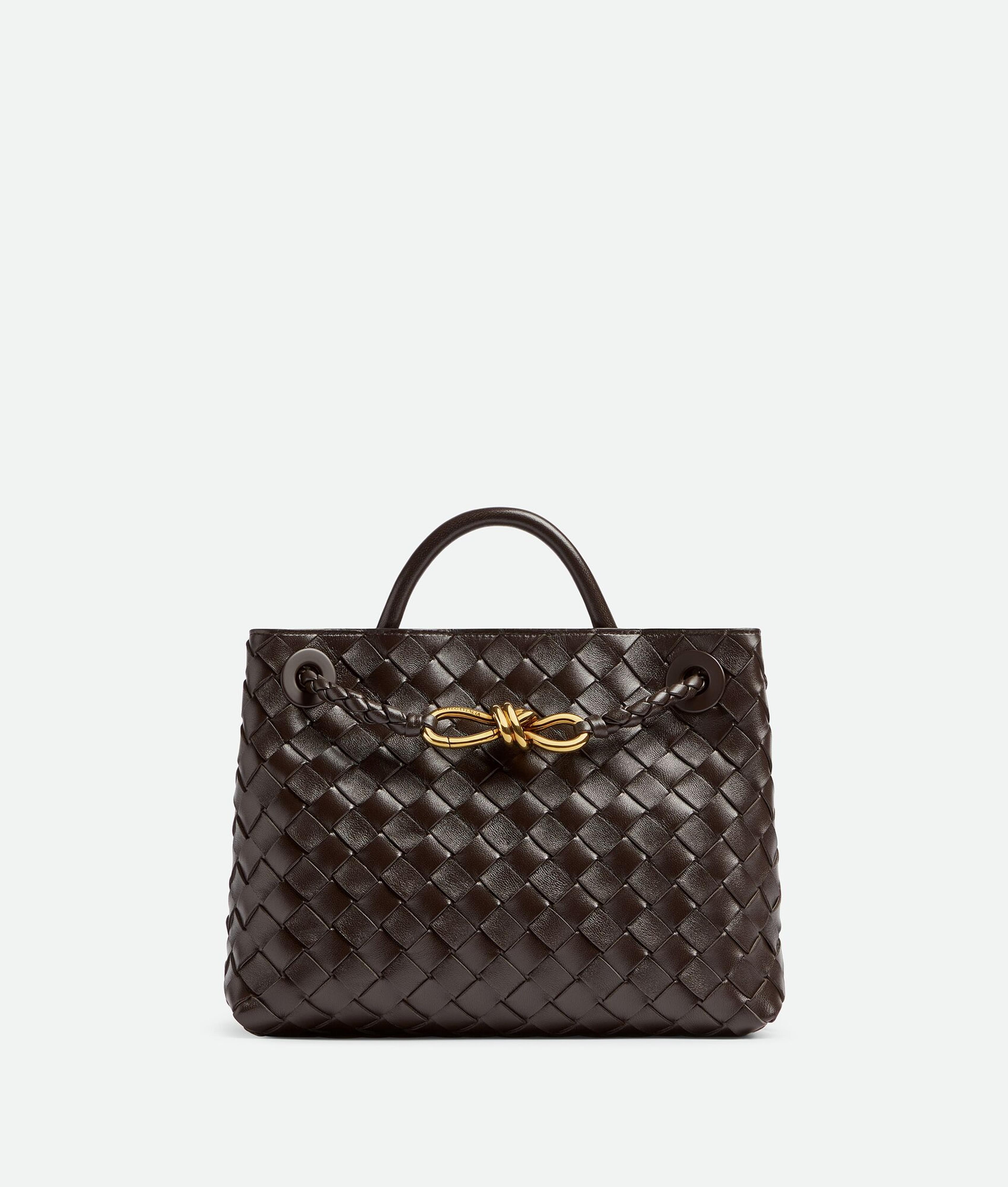 Bottega Veneta® Small Andiamo in Fondant. Shop online now.