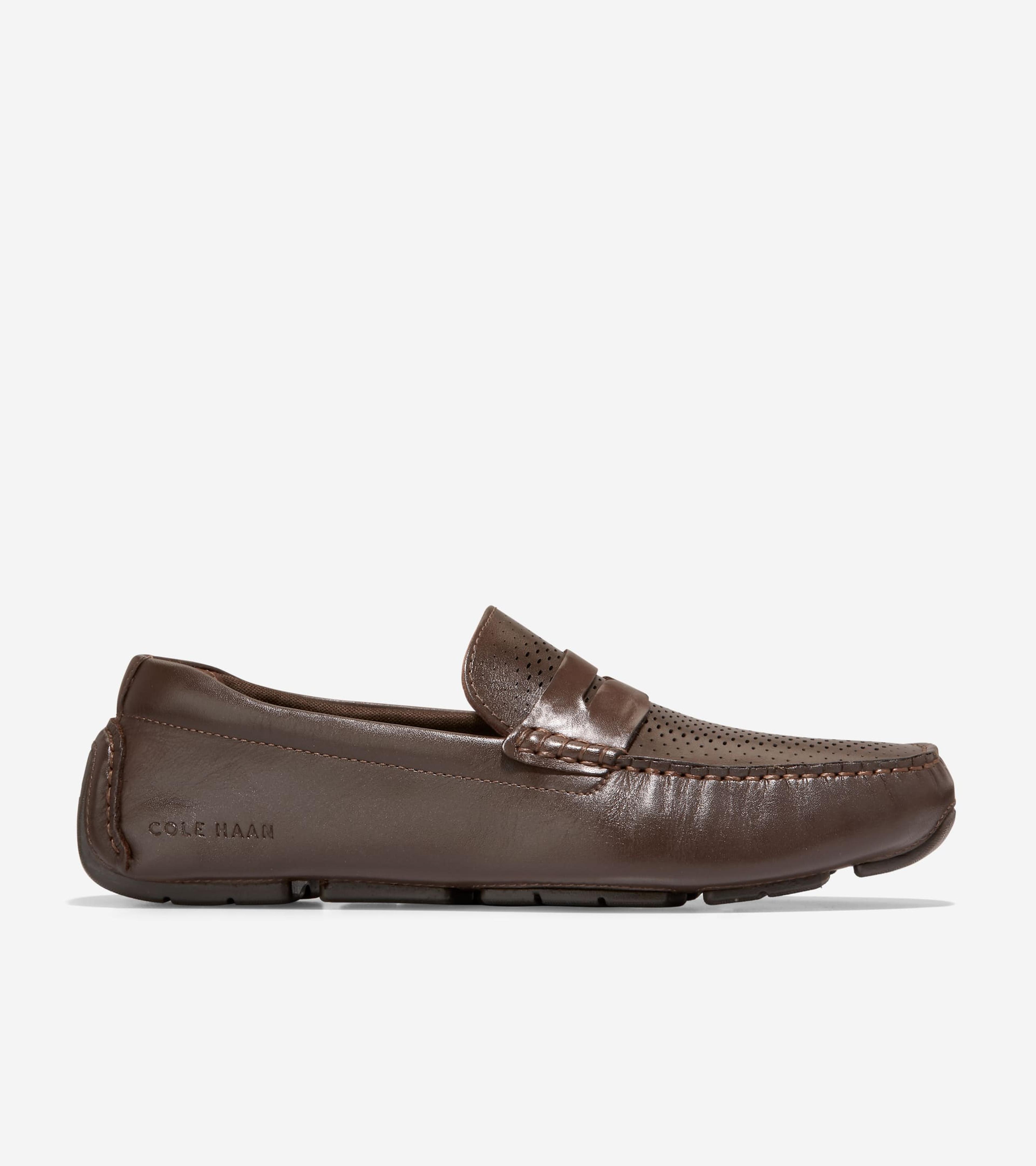 Men's Grand Laser Penny Driver in Brown | Cole Haan