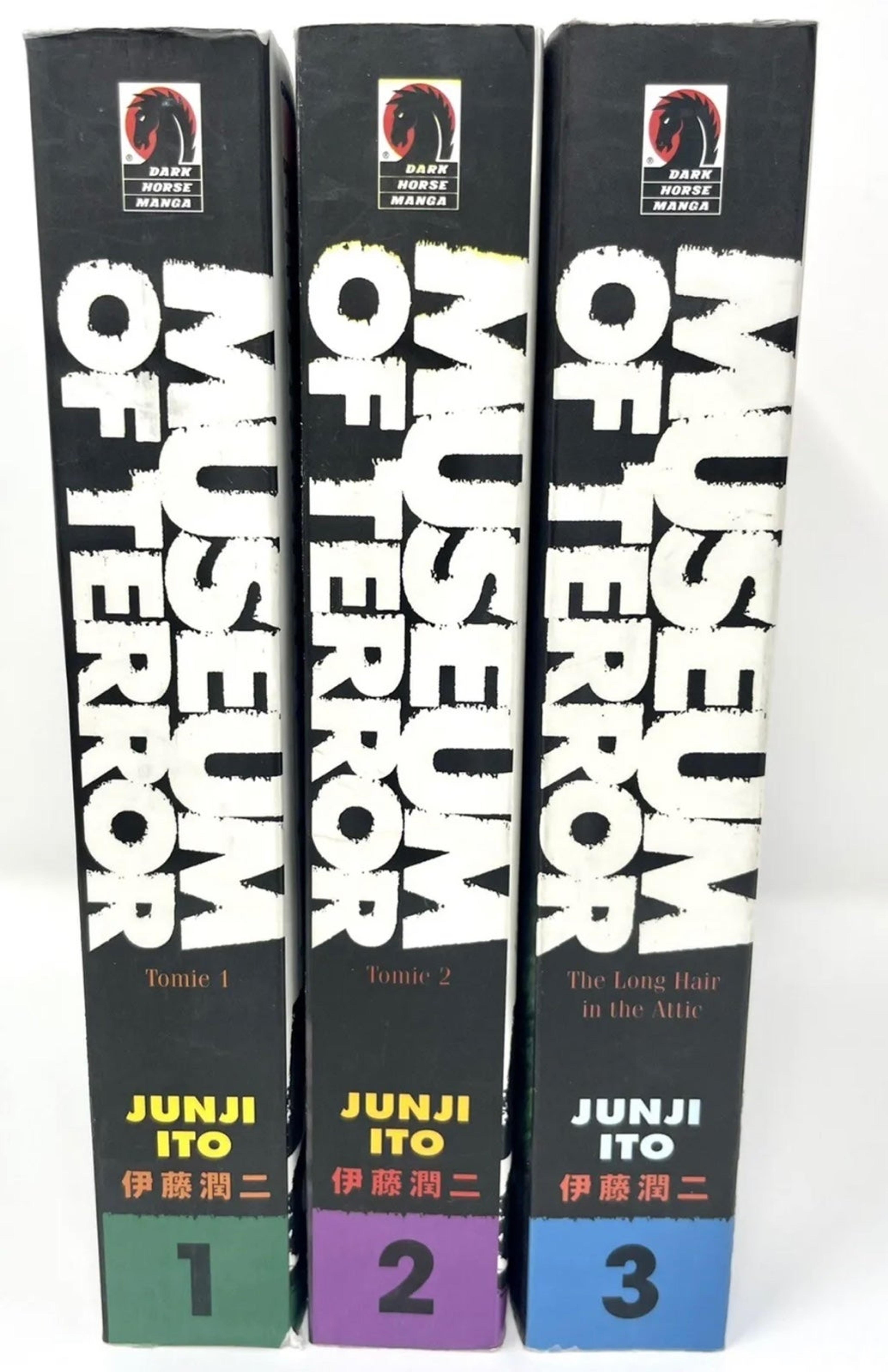 Museum of Terror 1-3 Junji Ito Complete English Manga Set Tomie Anthology 1 2 3 on Mercari