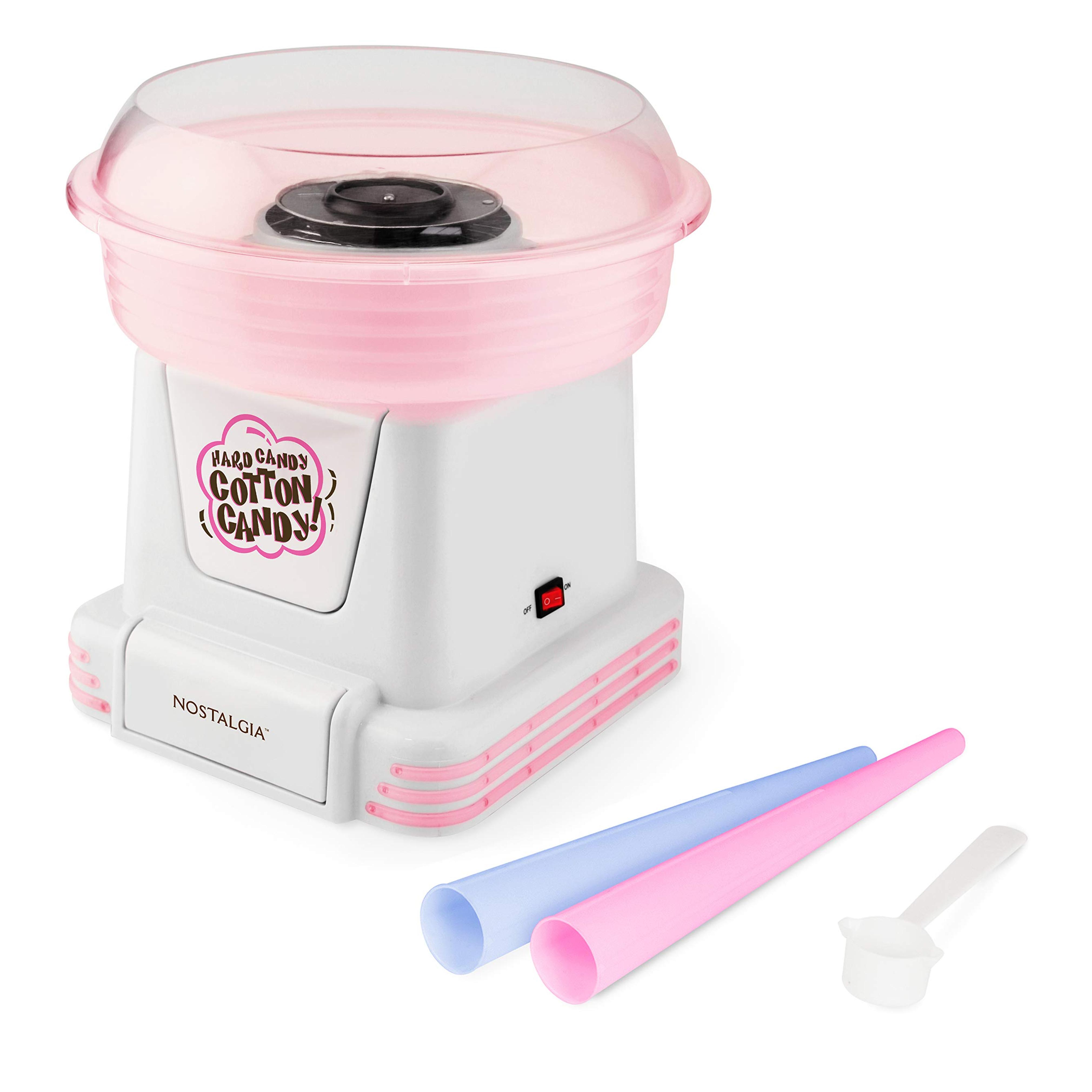 Nostalgia Electrics PCM805 Hard & Sugar-Free Candy Cotton Candy Maker