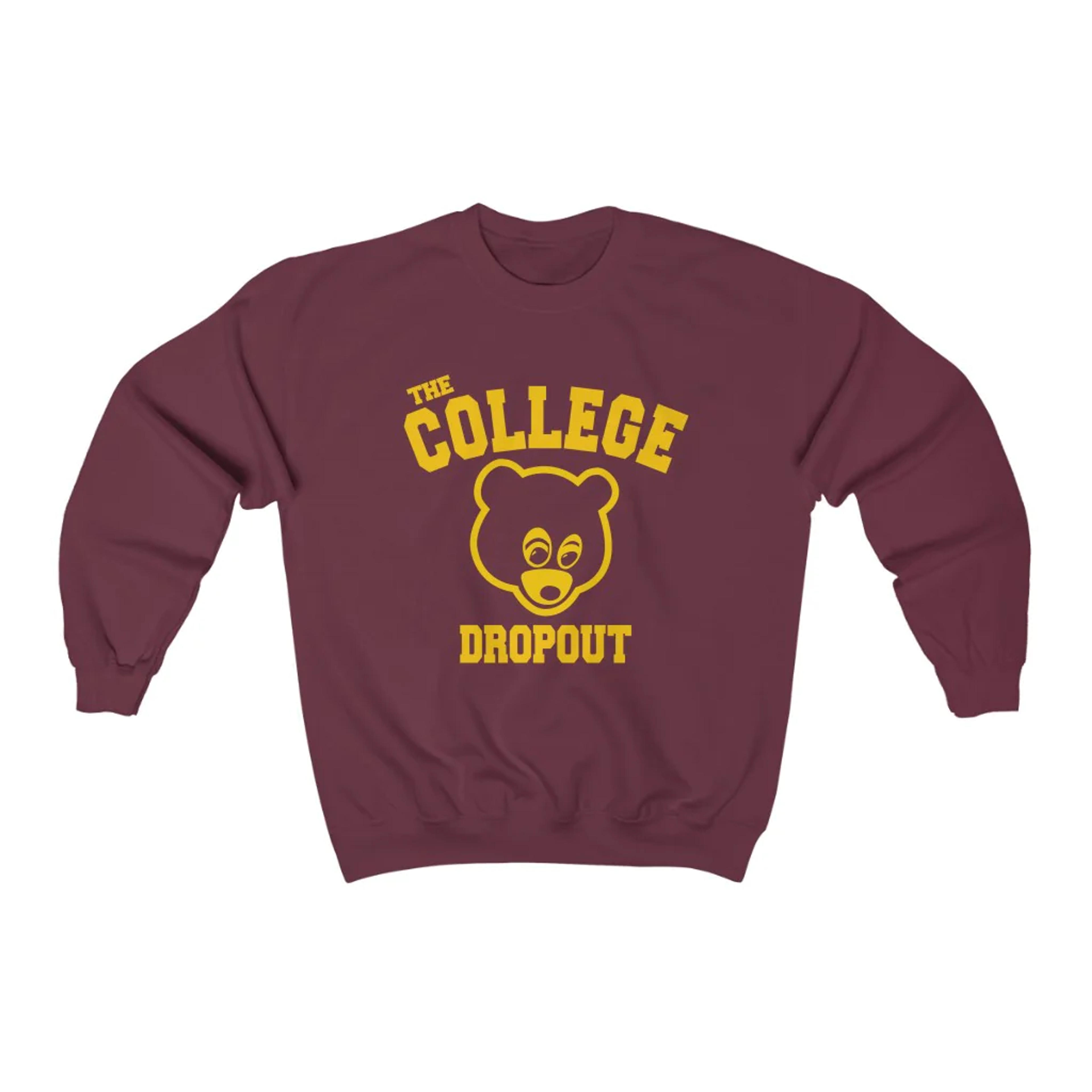 The College Dropout Crewneck Sweatshirt - Old Kanye West