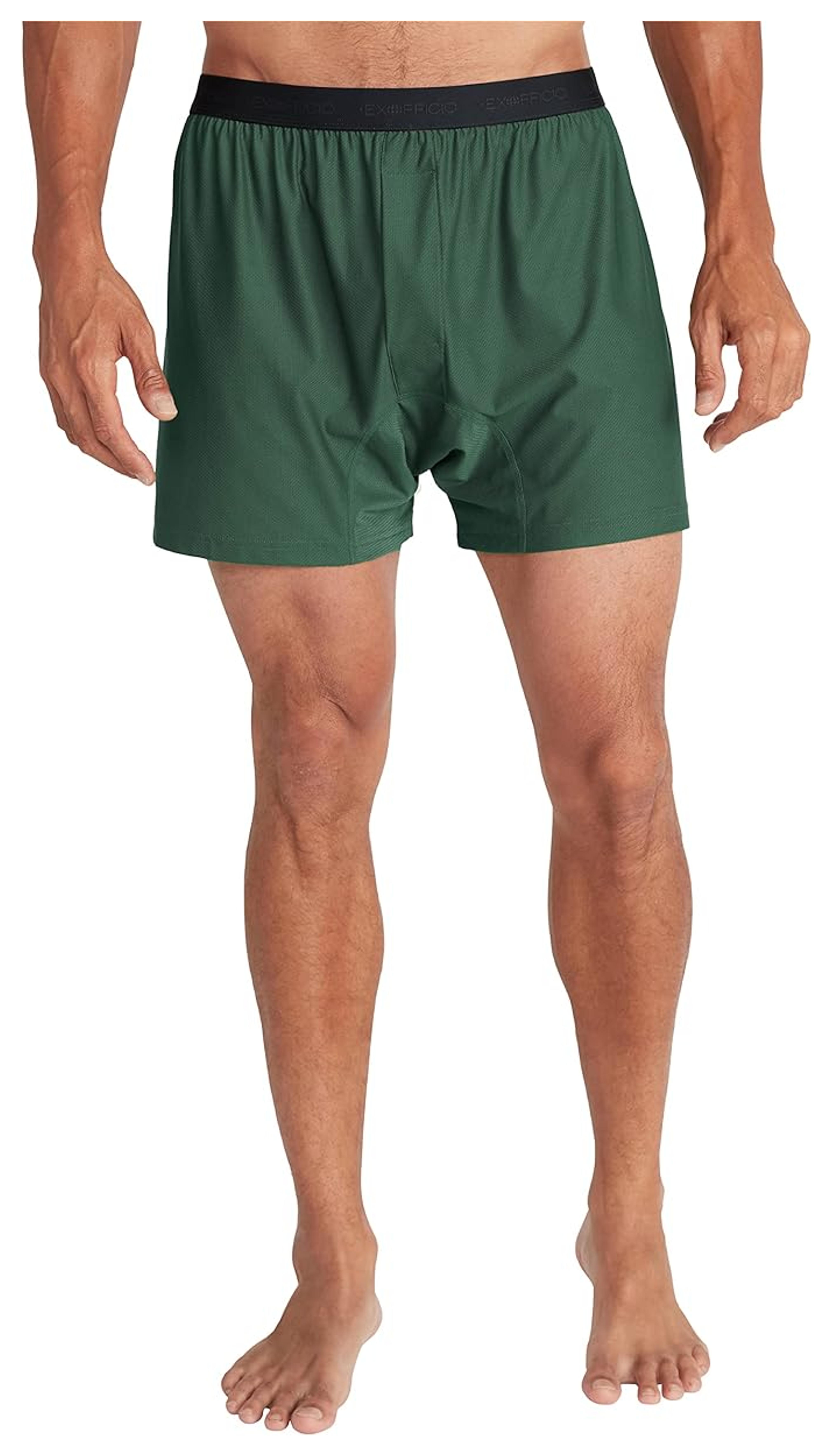 Amazon.com: ExOfficio Men's Give-N-Go Boxer Single Pack, Hemlock, S : Clothing, Shoes & Jewelry