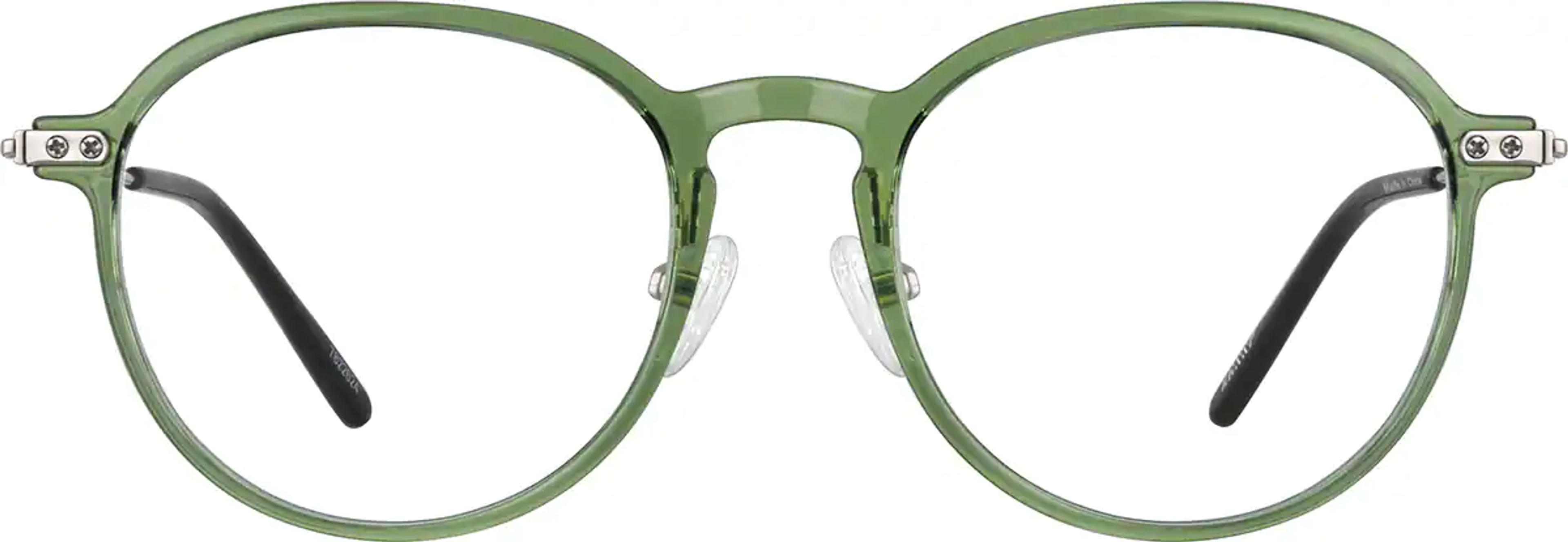 Green Round Glasses #7822624