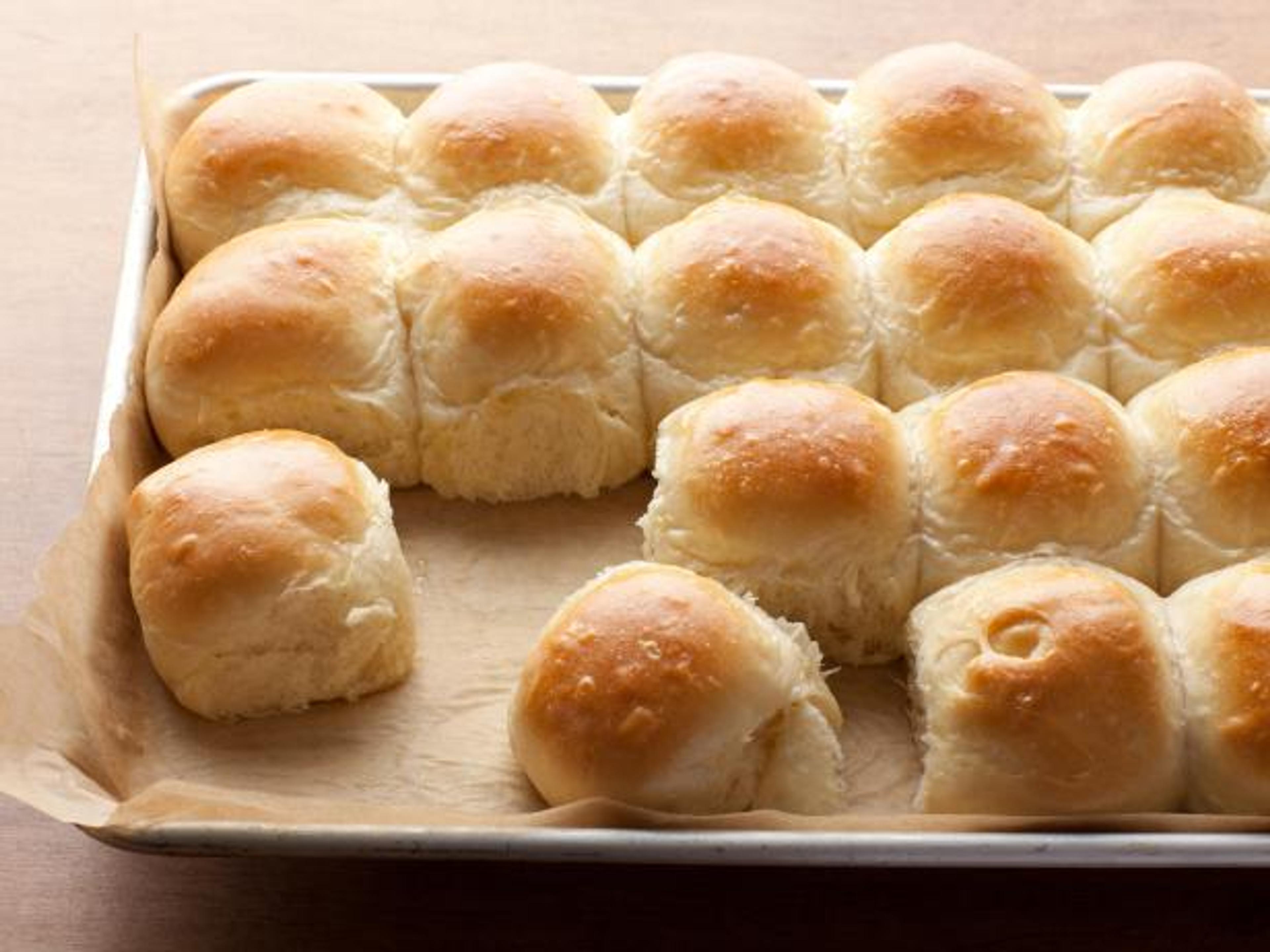 Parker House Rolls Recipe | Bobby Flay | Food Network