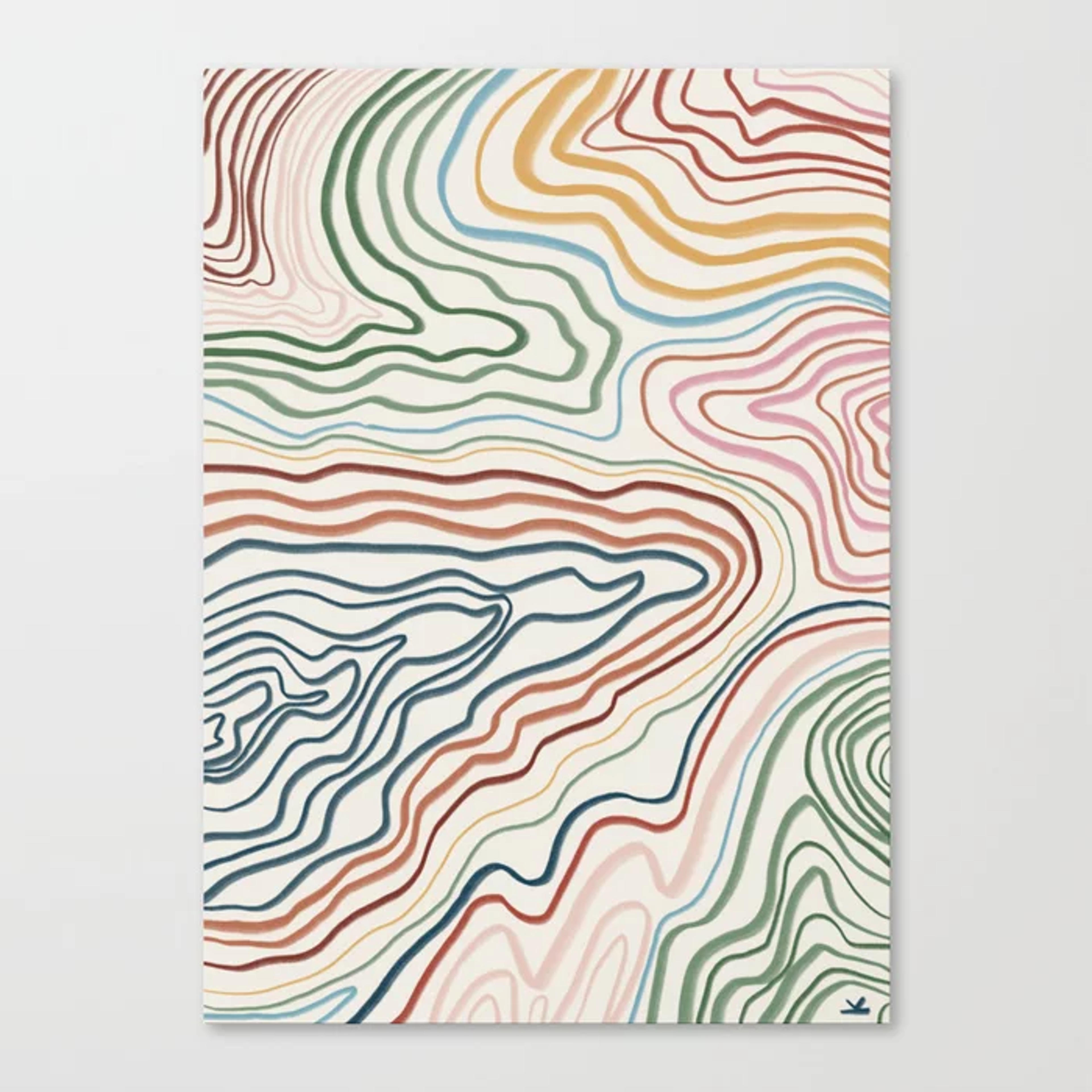 Exhale Canvas Print by Kelly Knaga | Society6