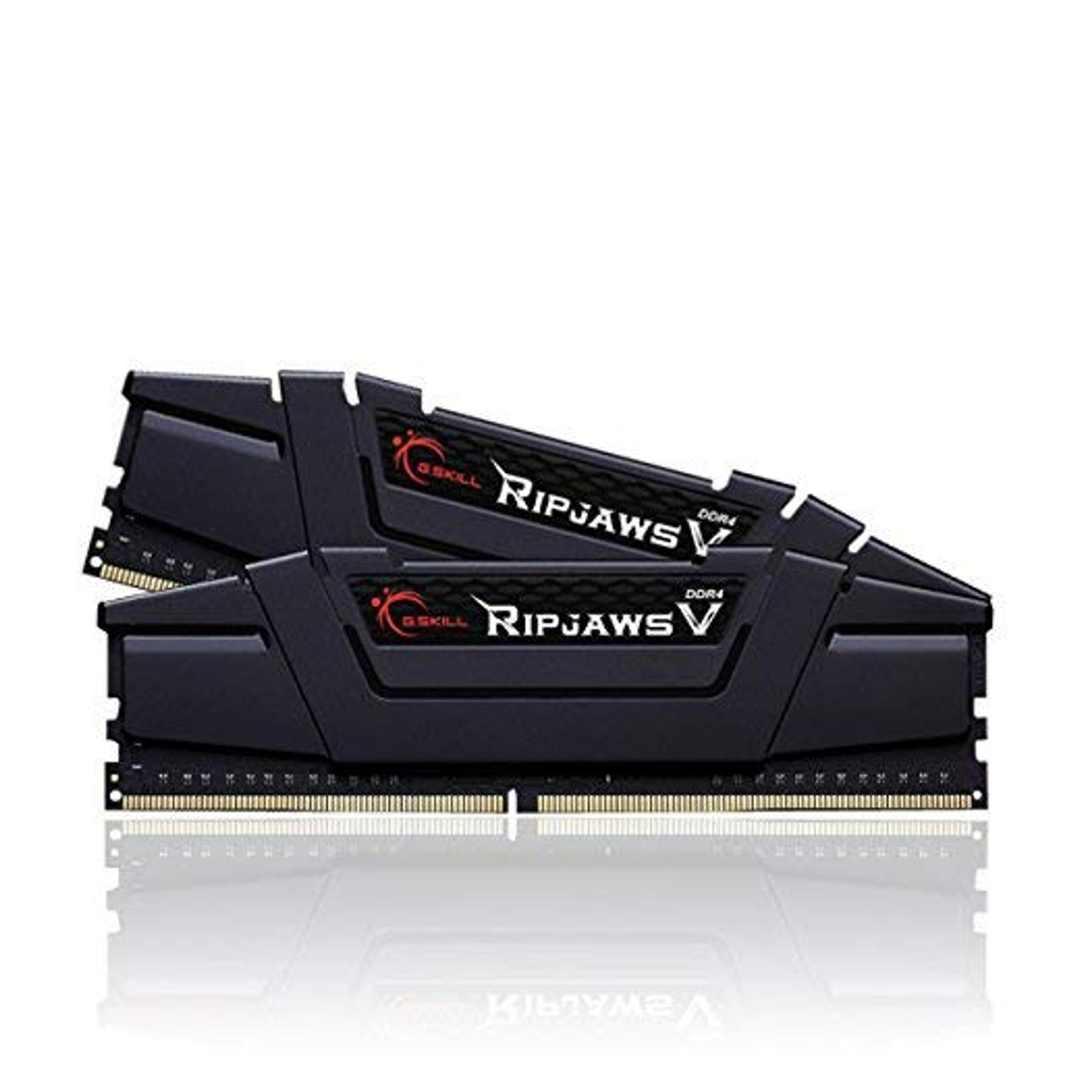 Amazon.com: G.Skill RipJaws V Series 16GB (2 x 8GB) 288-Pin SDRAM PC4-28800 DDR4 3600 CL16-19-39 1.35V Memoria de escritorio de doble canal modelo F4-3600C16D-16GVKC : Electrónica