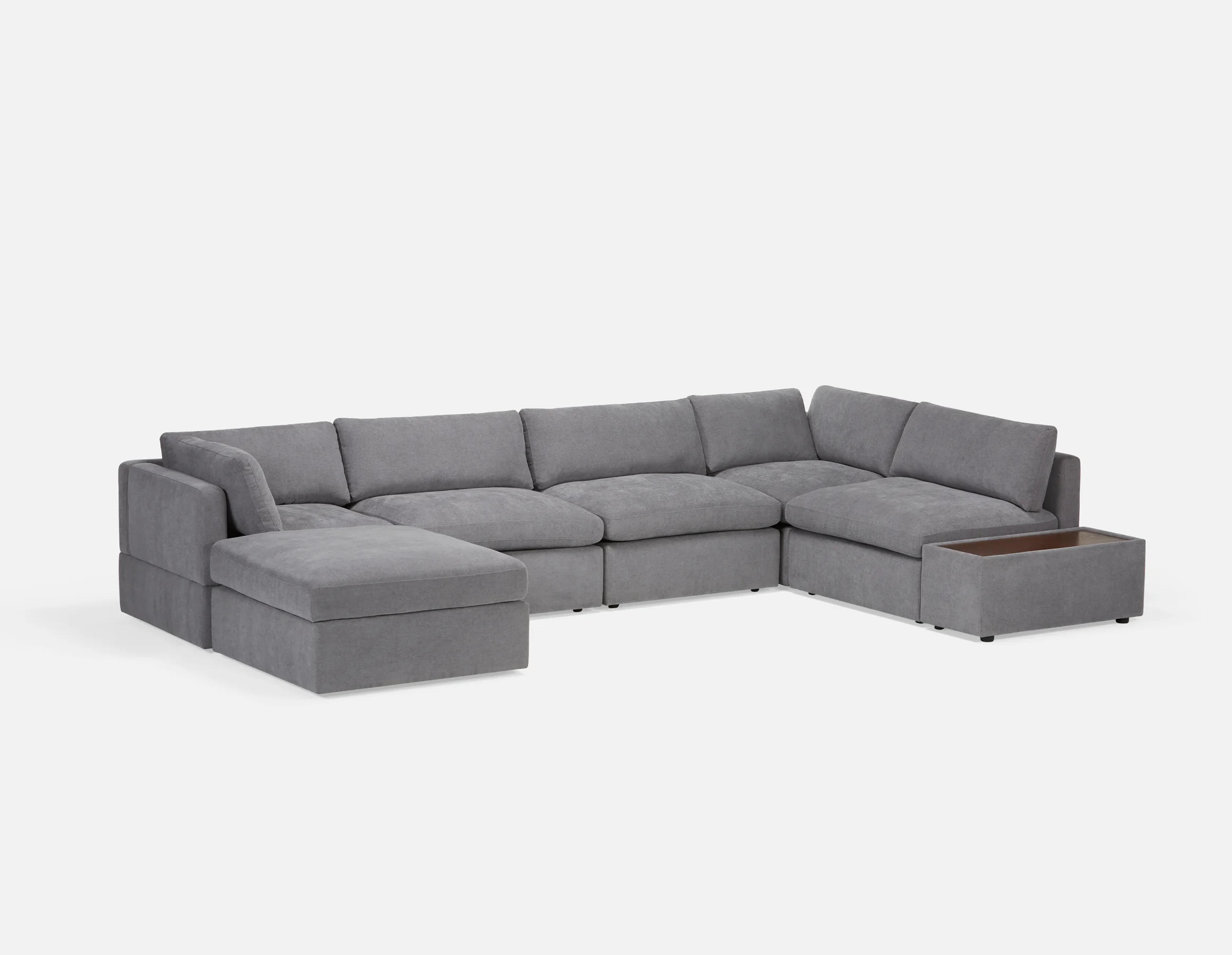 MALIYAH modular sectional sofa with storage | Structube