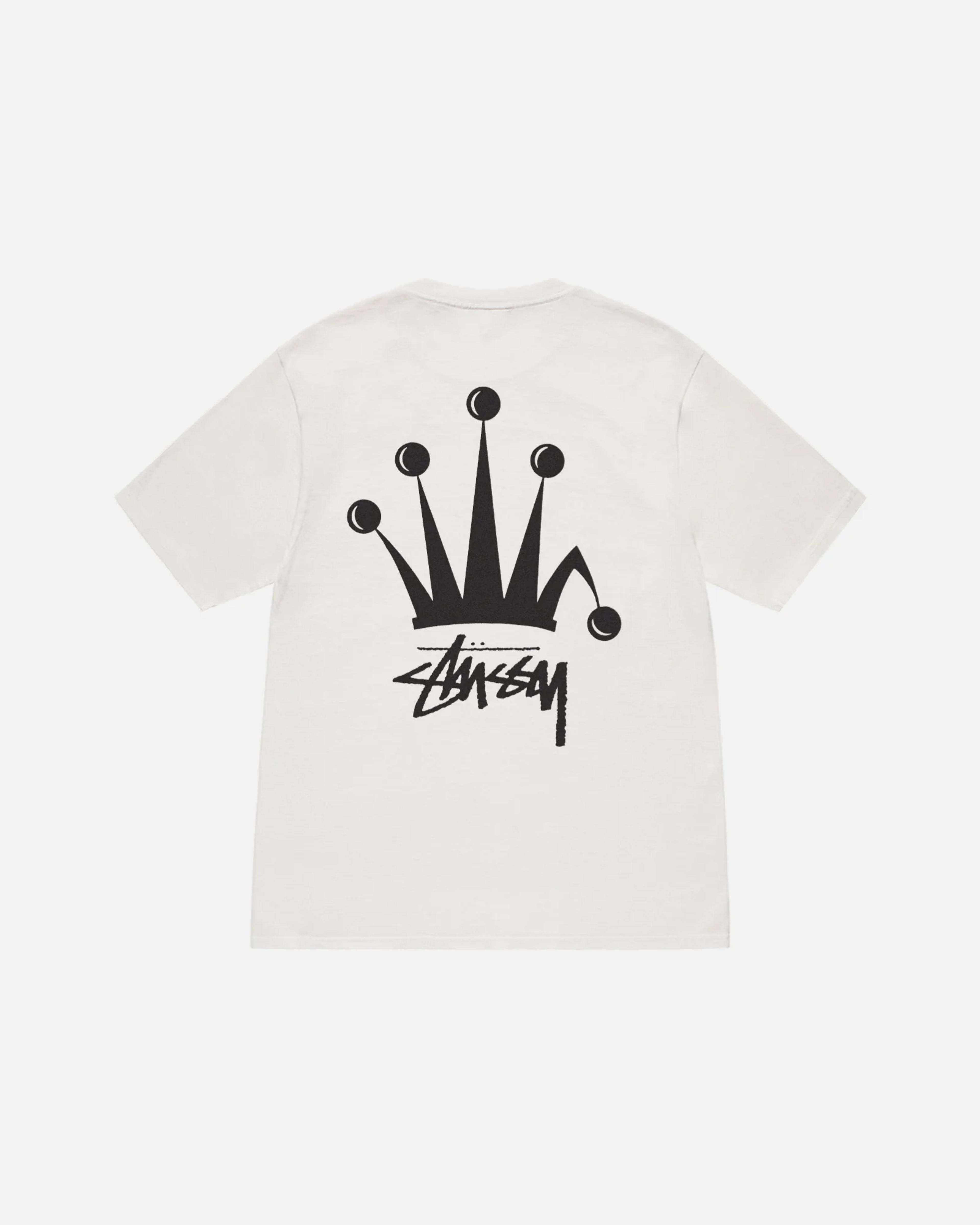 REGAL CROWN TEE PIGMENT DYED - Natural / M