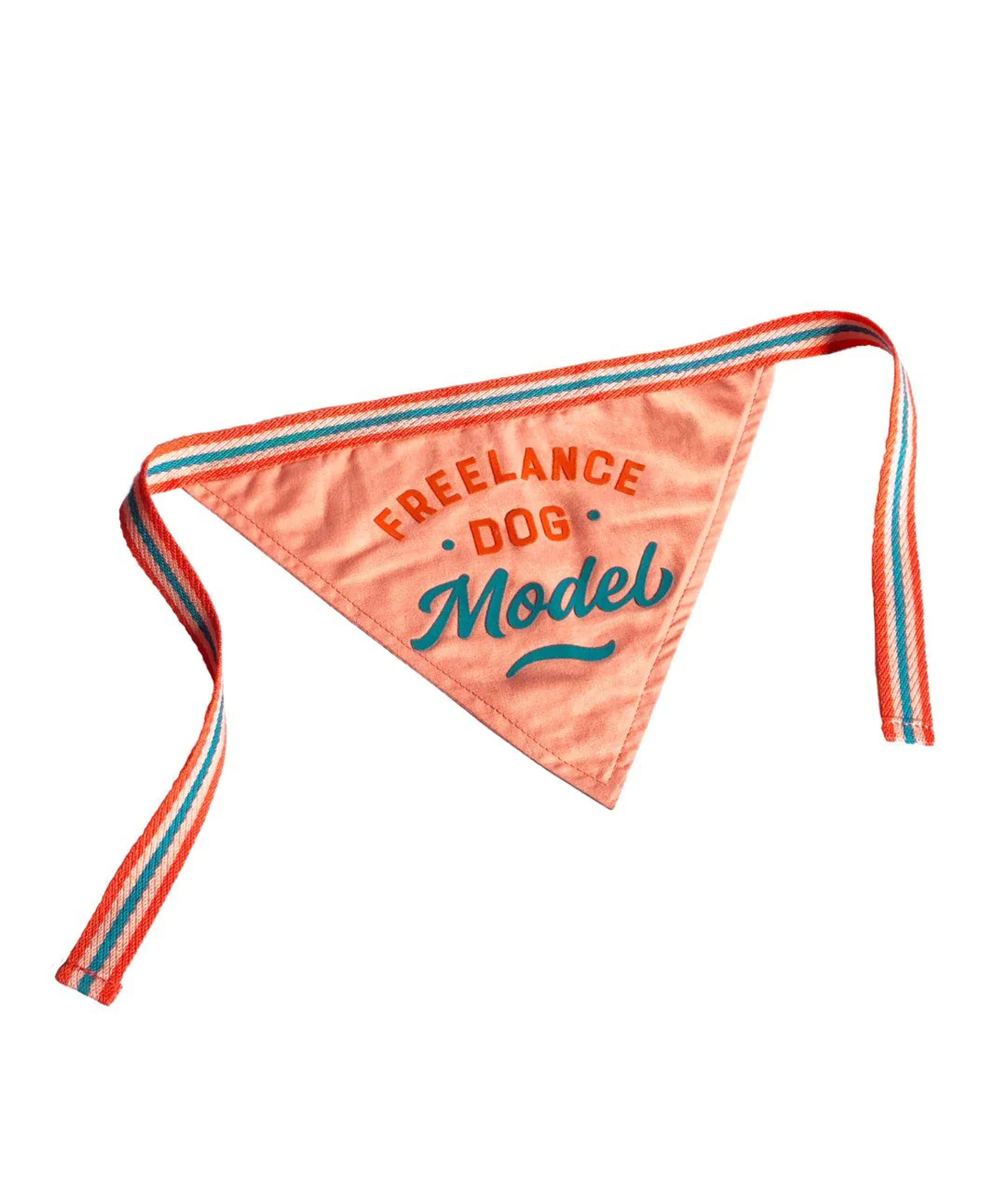 ‘Freelance Dog Model’ Dog Bandana