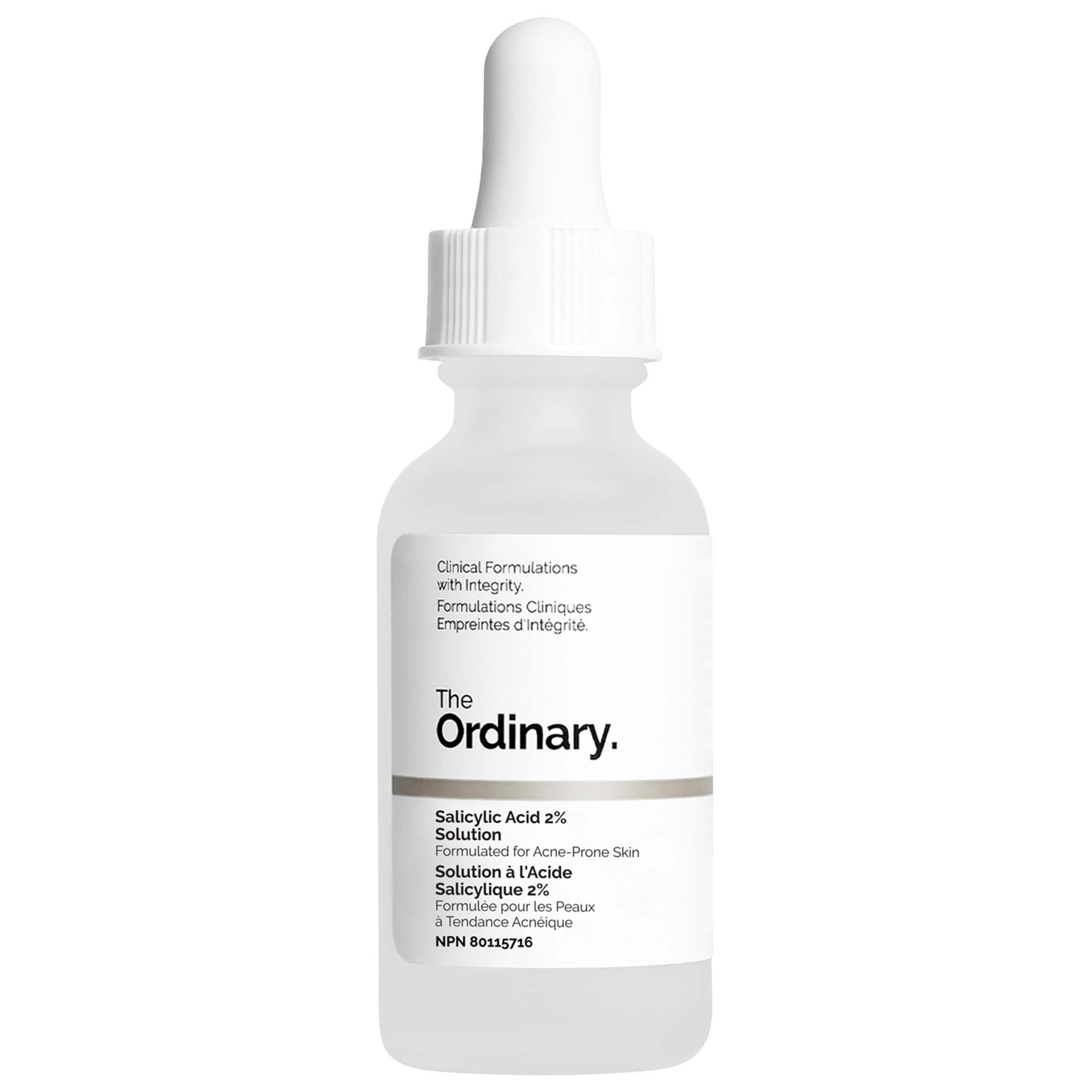 Salicylic Acid 2% Exfoliating Blemish Solution - The Ordinary