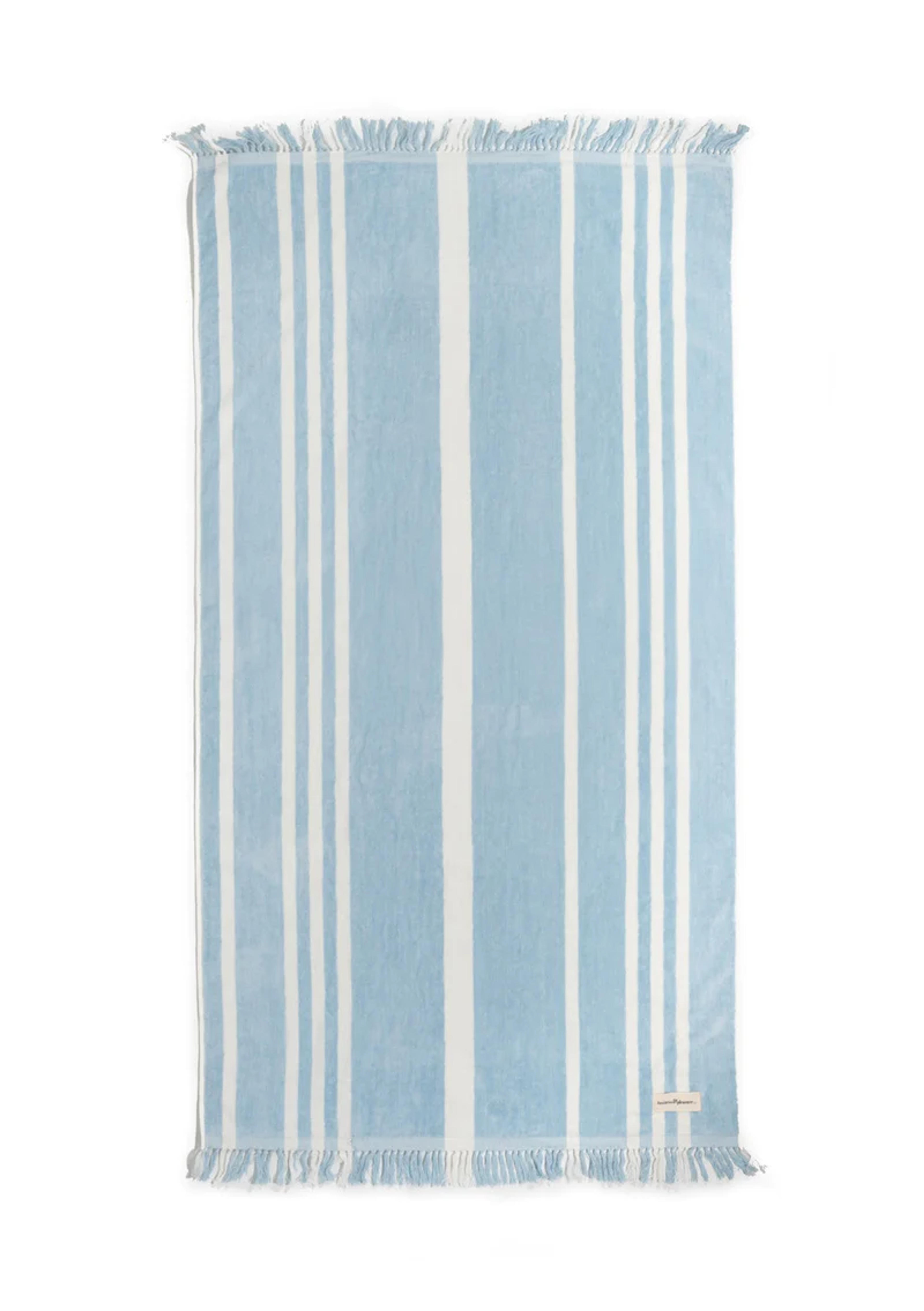 The Beach Towel - Vintage Blue Stripe