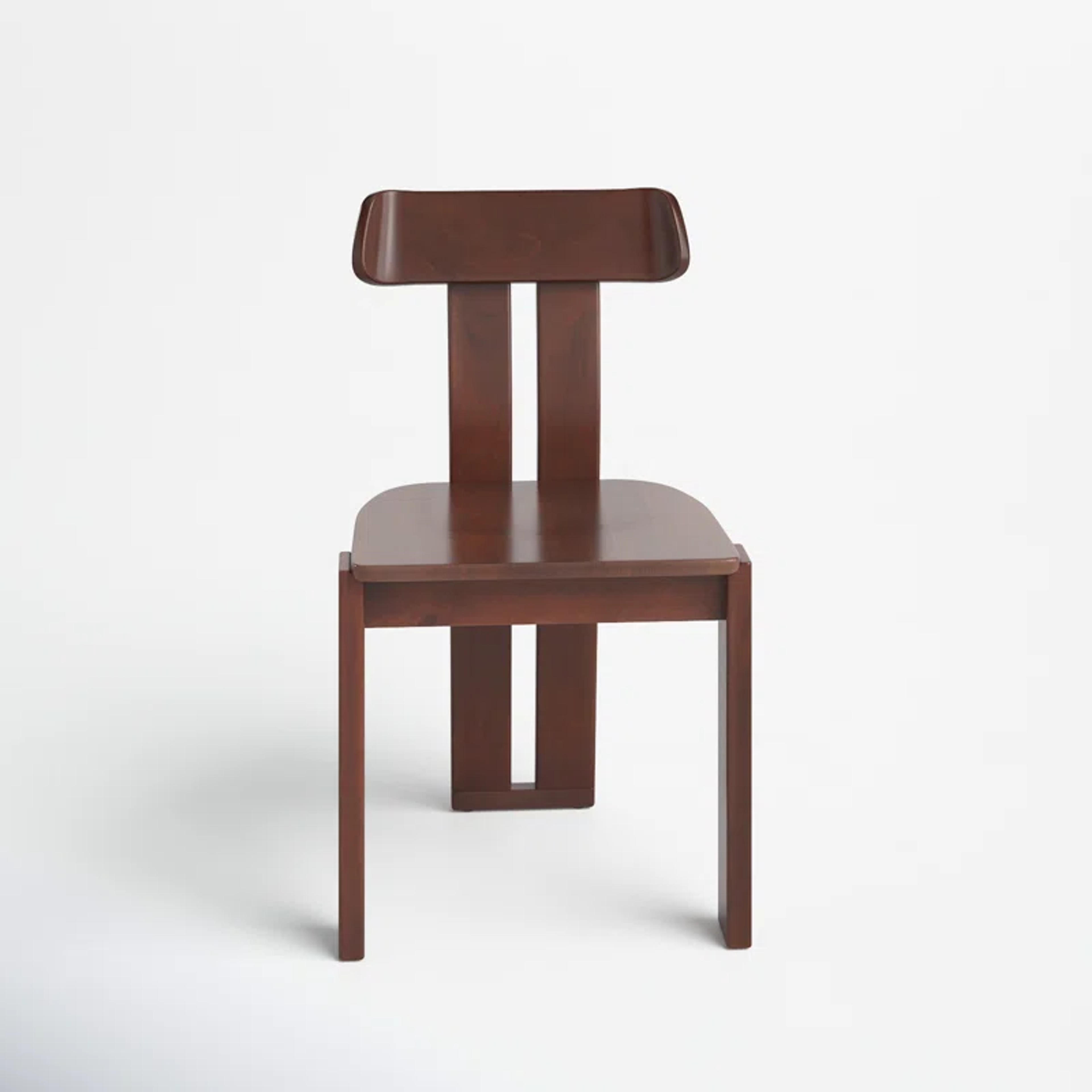 AllModern Jahmal Solid Wood Side Chair & Reviews | Wayfair