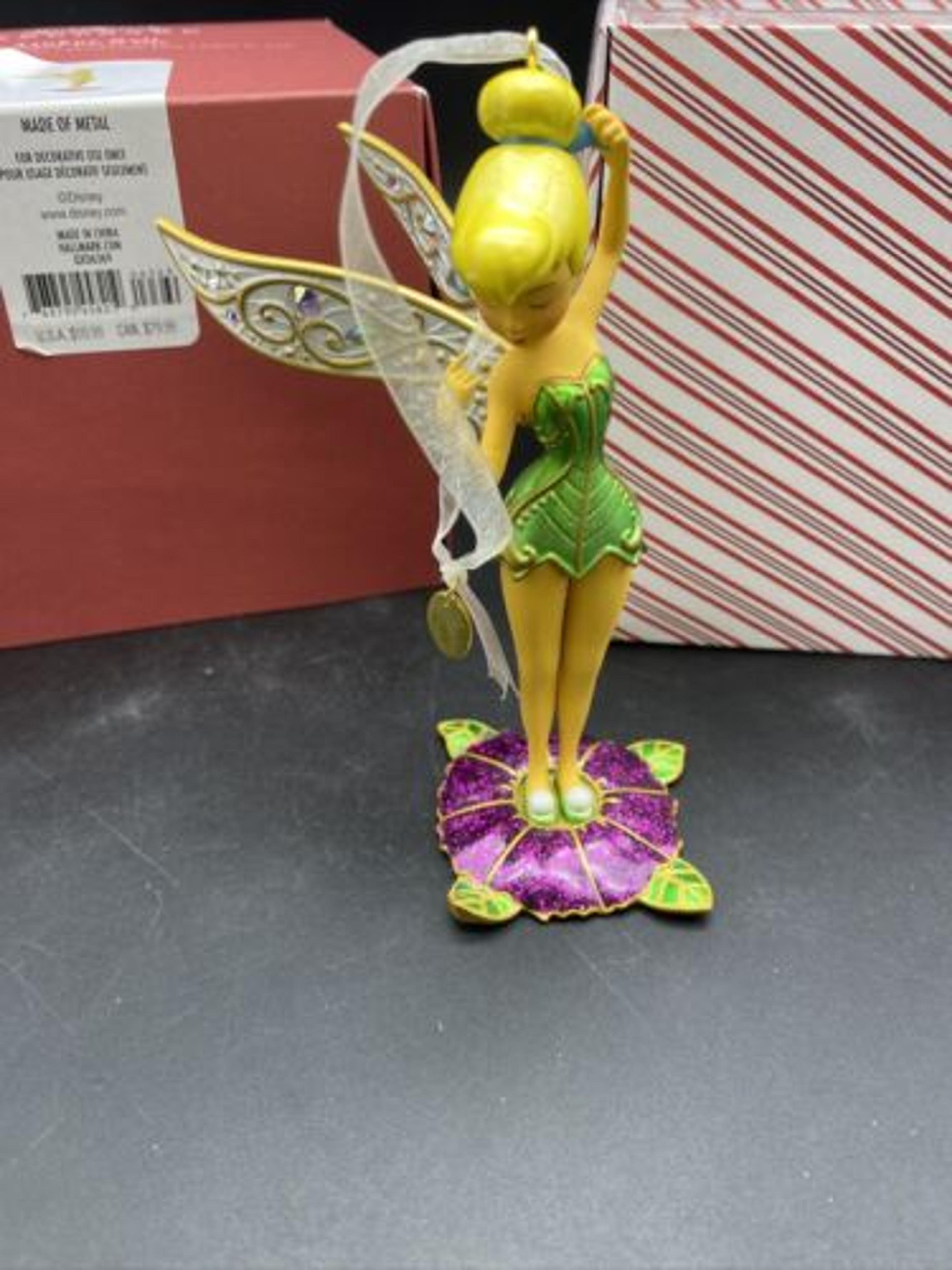 2019 Hallmark Disney Peter Pan Tinker Bell Premium Metal Ornament M6 | eBay