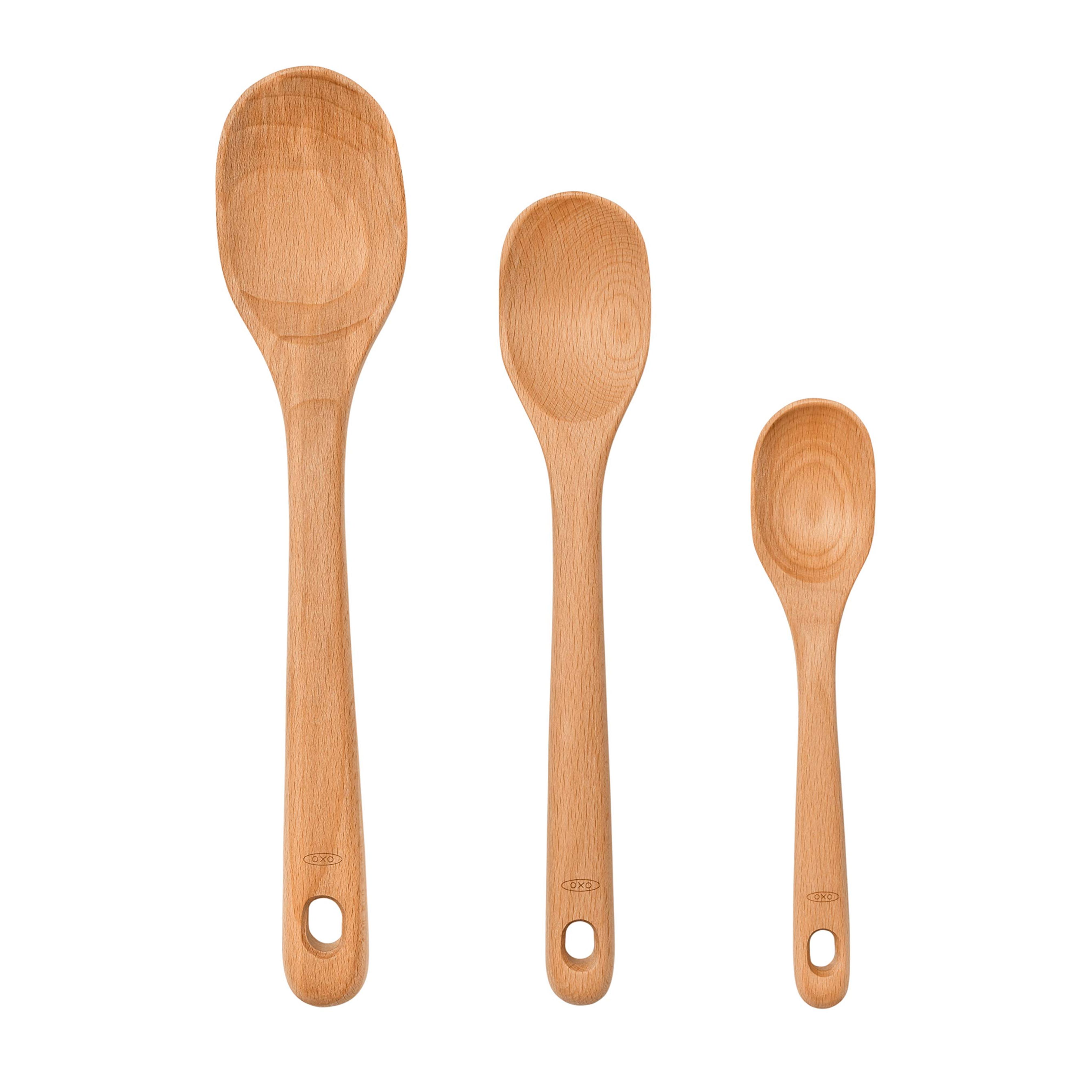 OXO Good Grips Wooden Spoon Set, 3-Piece