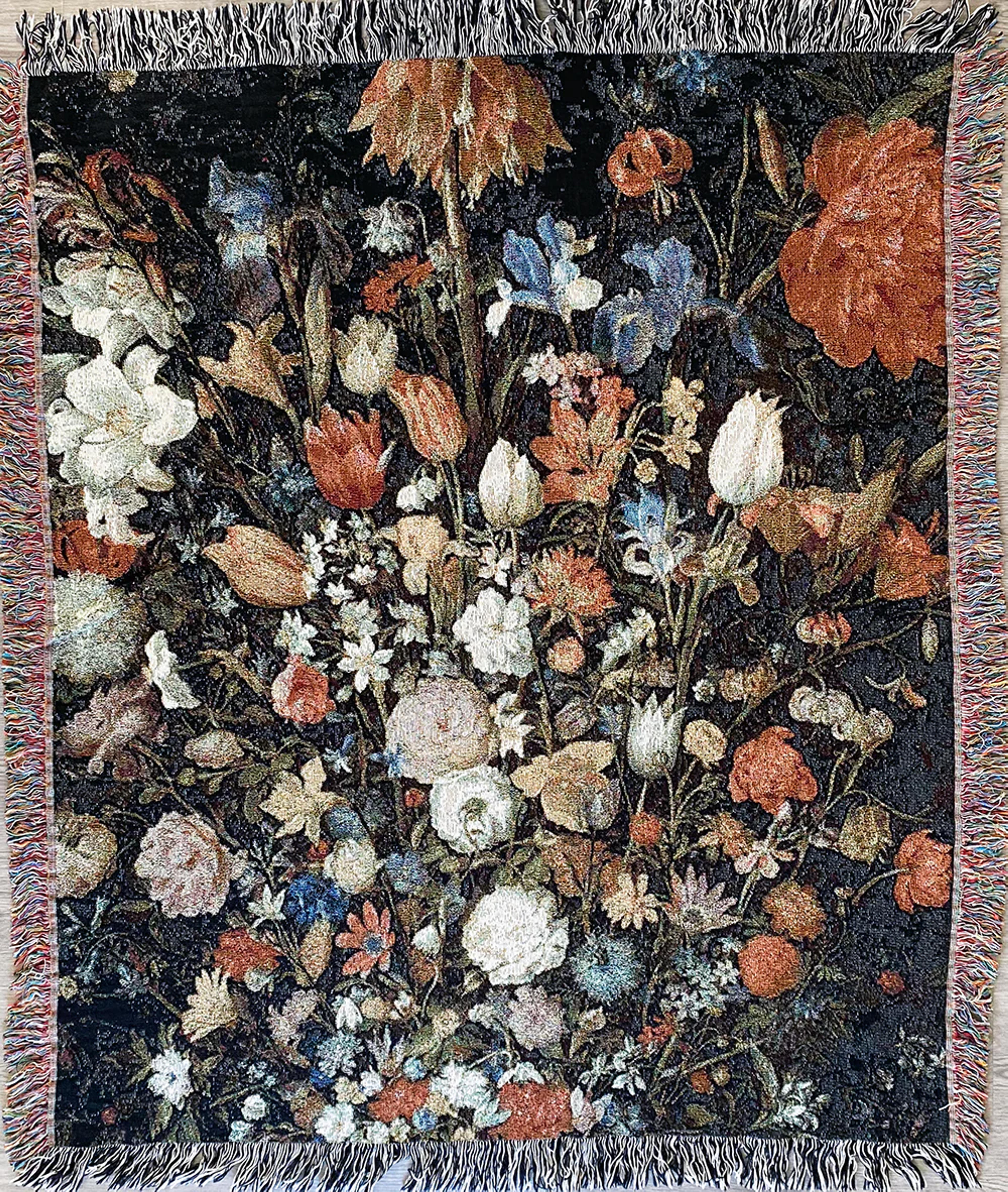 Strike Gently Co - Bruegel Flowers Blanket