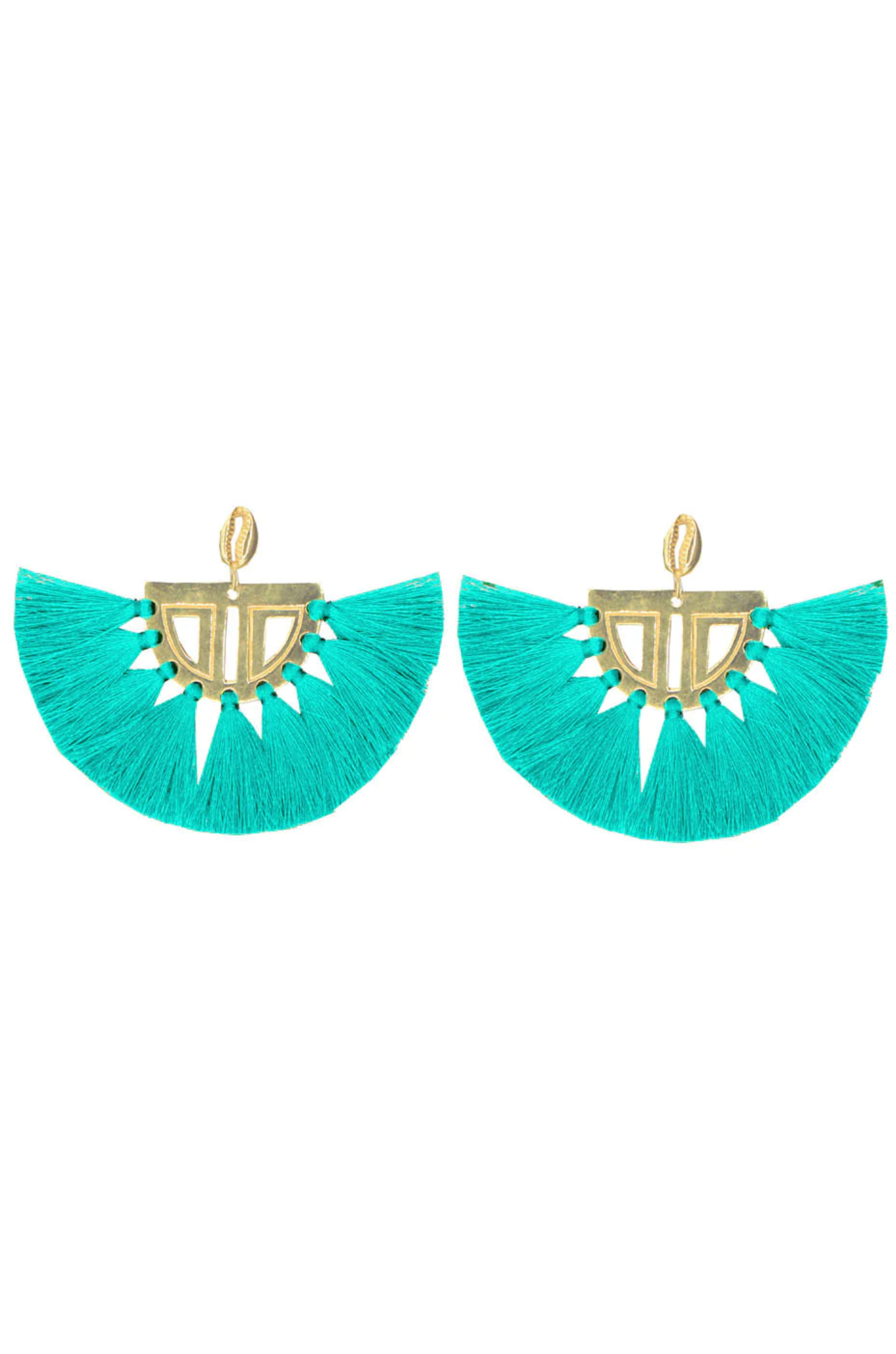 Carmen Earrings Turquoise - Turquoise