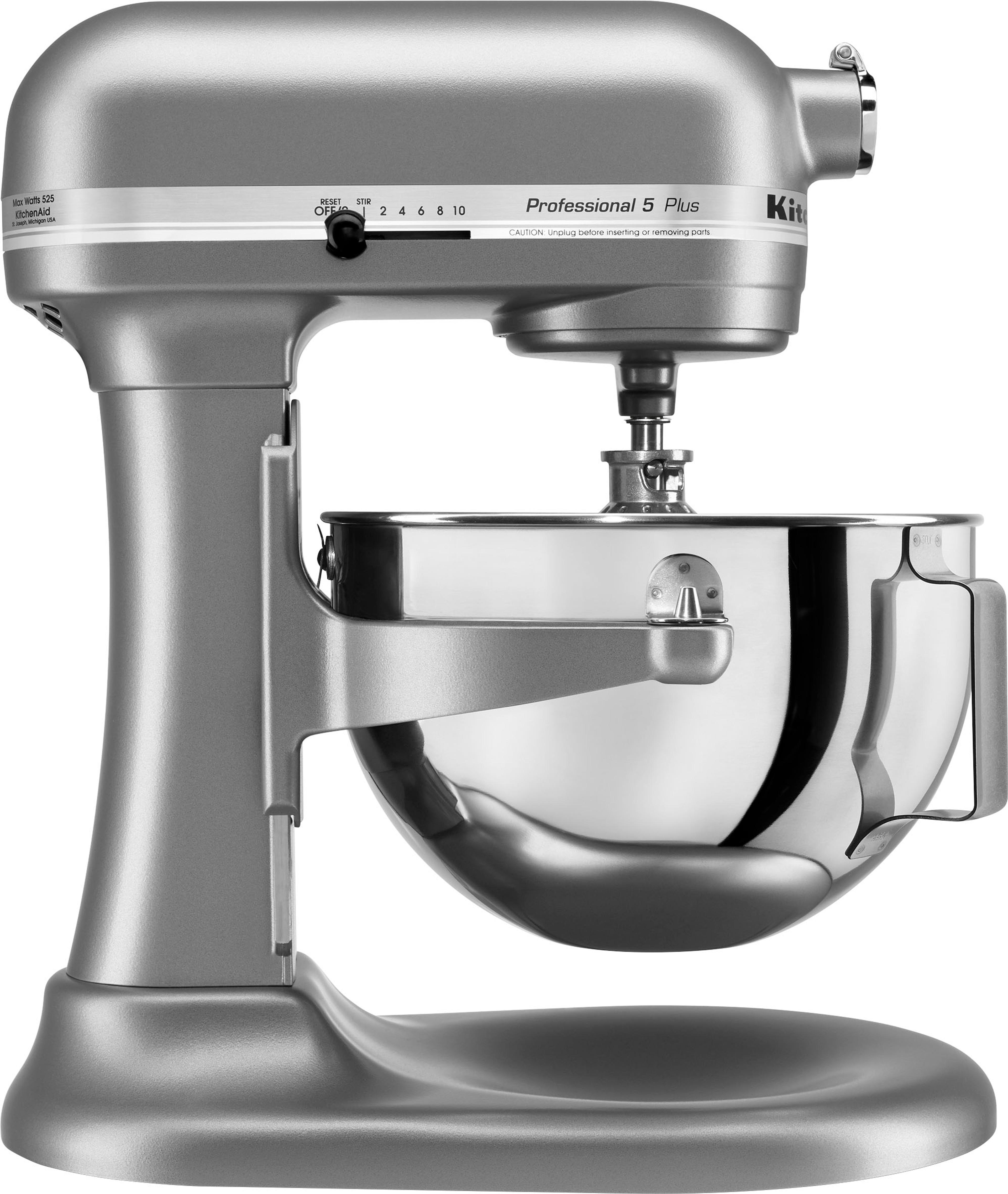 KitchenAid Professional 5 Plus Series 5 Quart Bowl-Lift Stand Mixer KV25G0XSL Silver KV25G0XSL - Best Buy