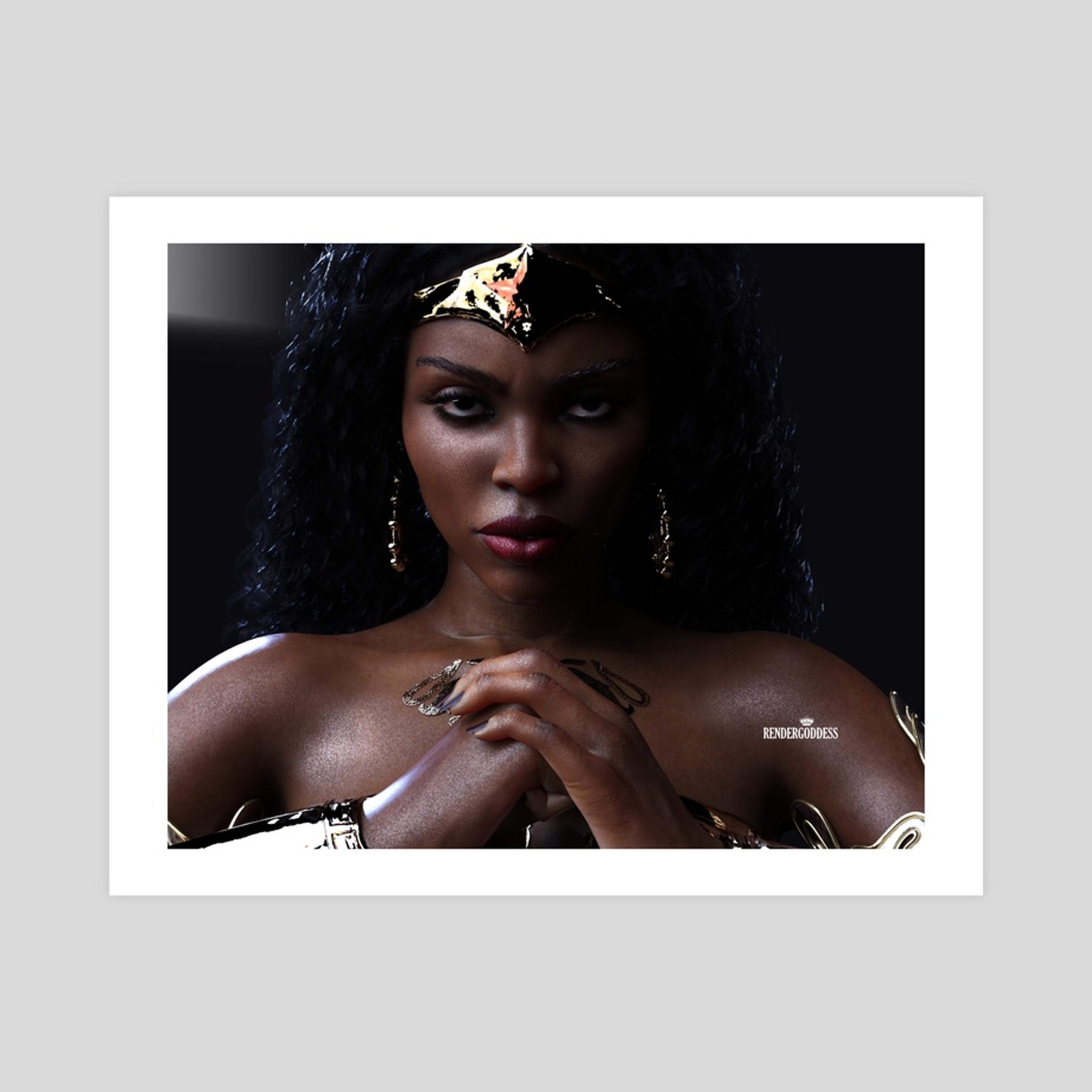 Nubia 2.0 Portrait, an art print by Dannie B.