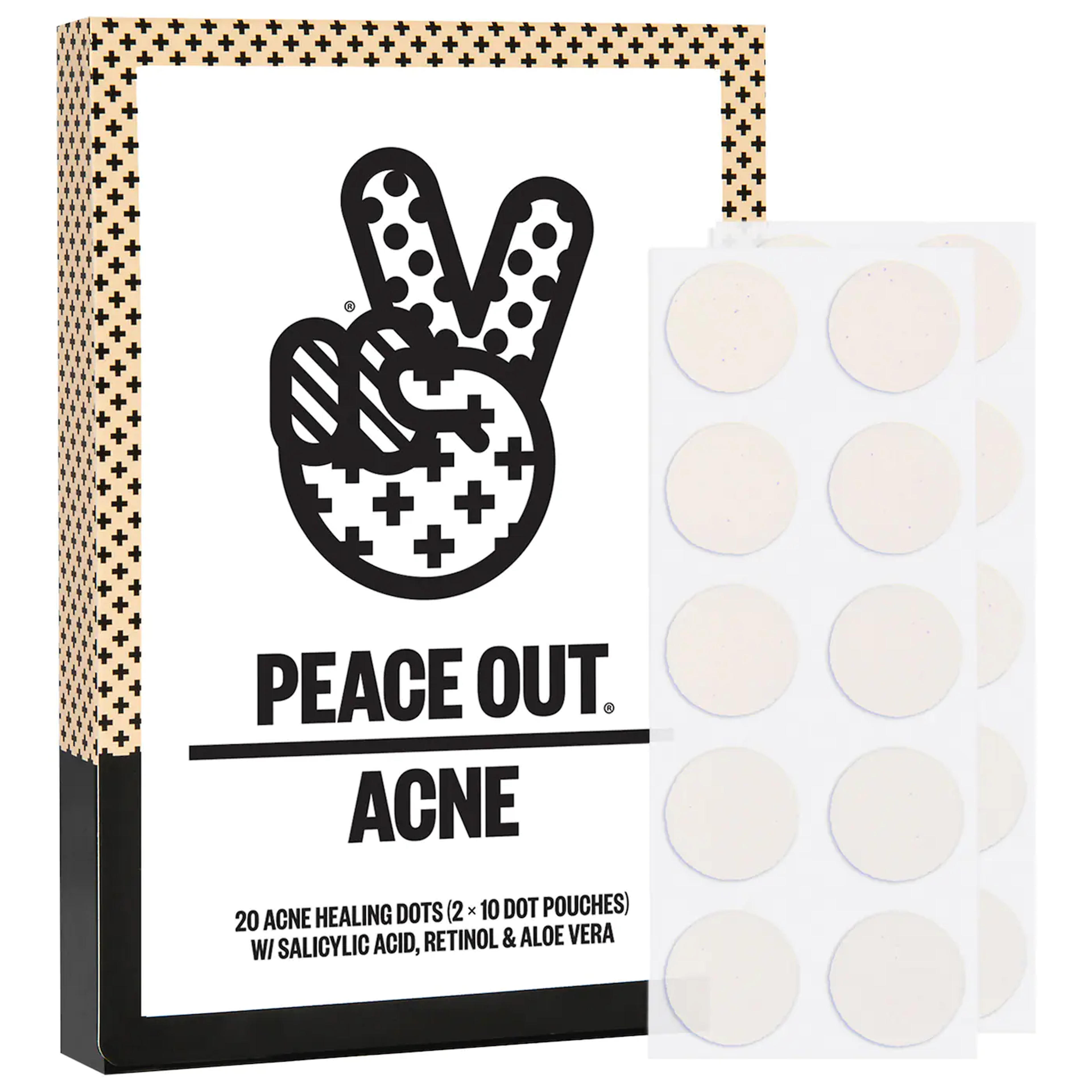 Salicylic Acid Acne Healing Dots - Peace Out | Sephora