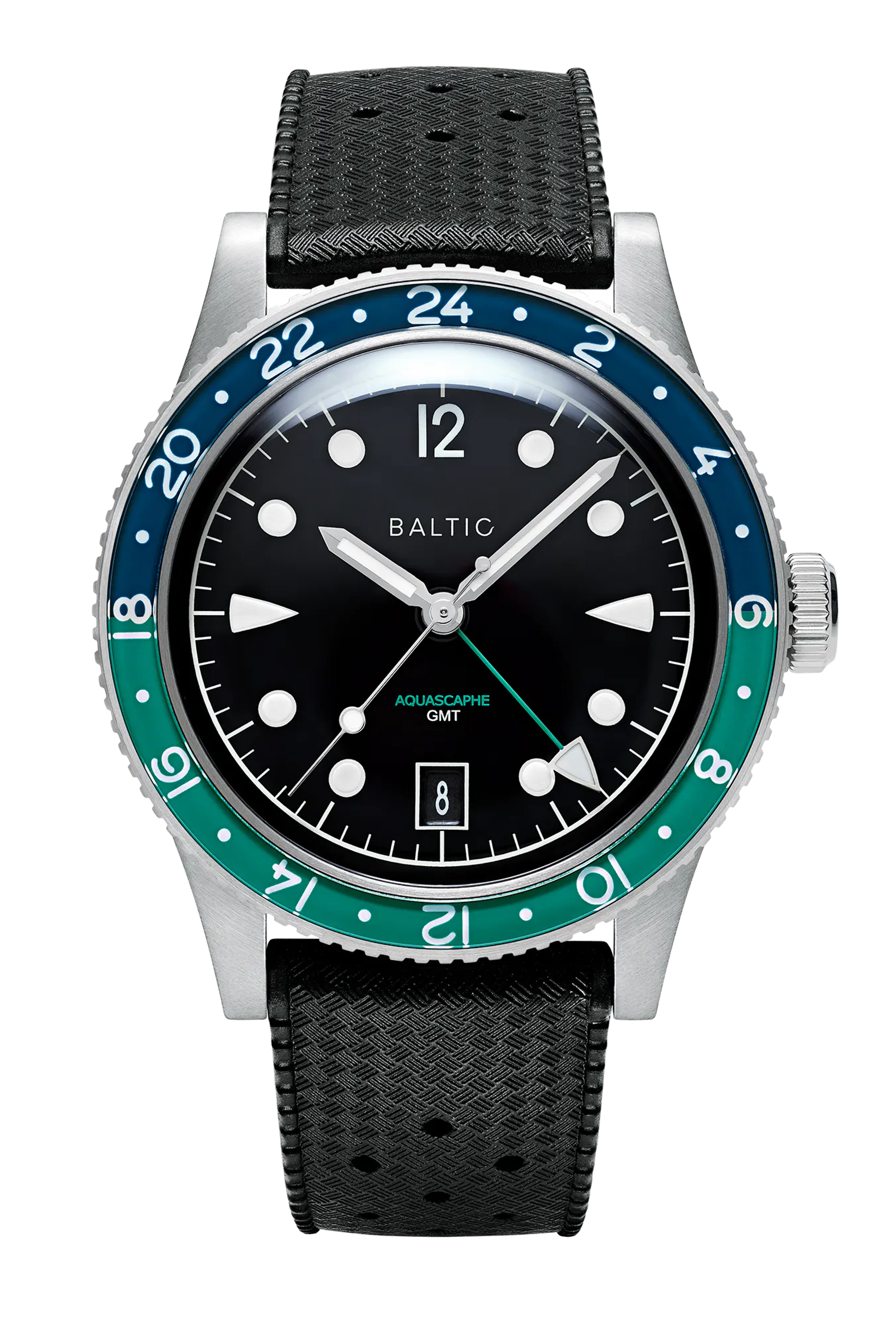 Aquascaphe GMT Green - Baltic Watches