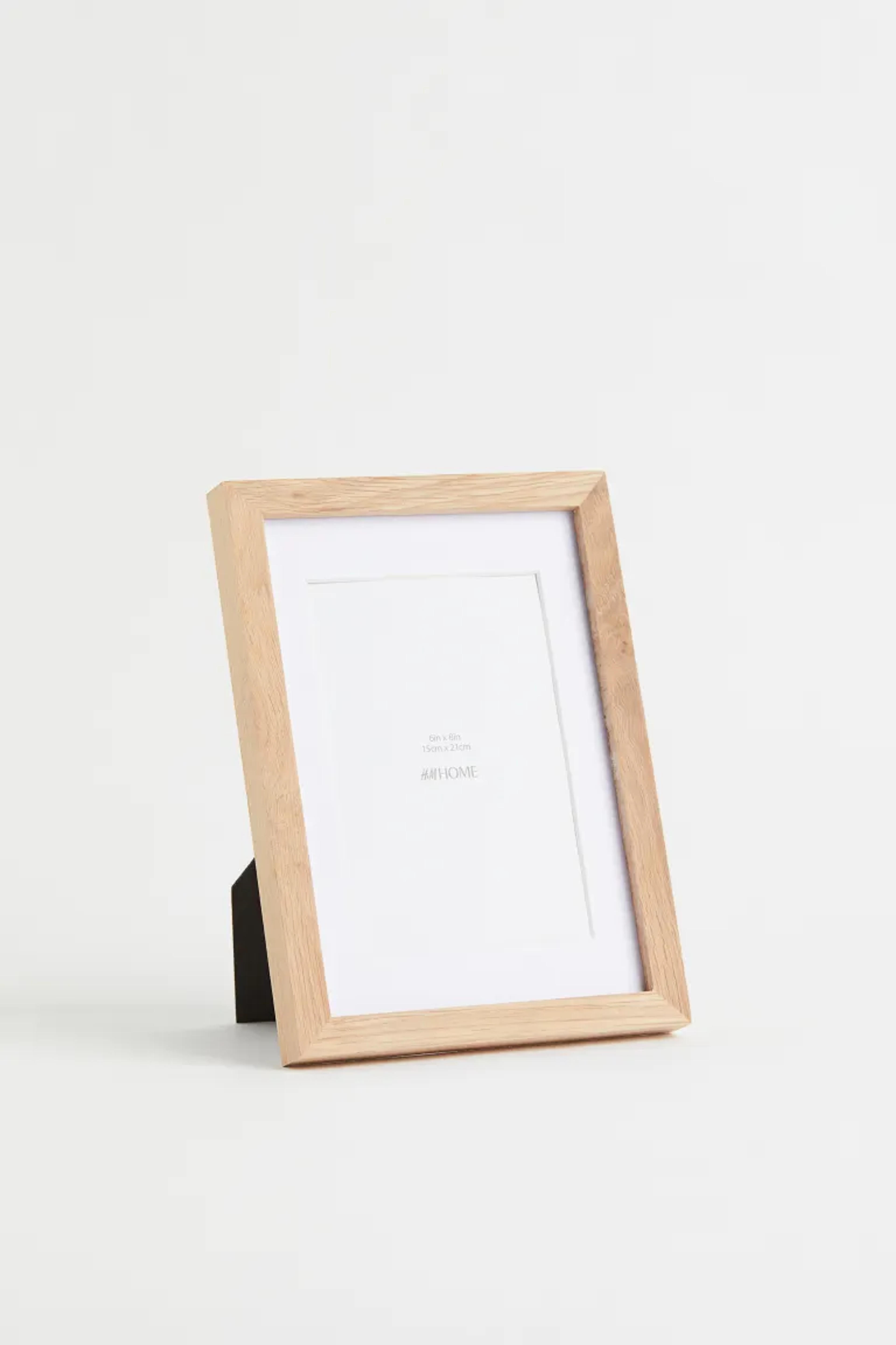 Wooden Photo Frame - Light beige - Home All | H&M US