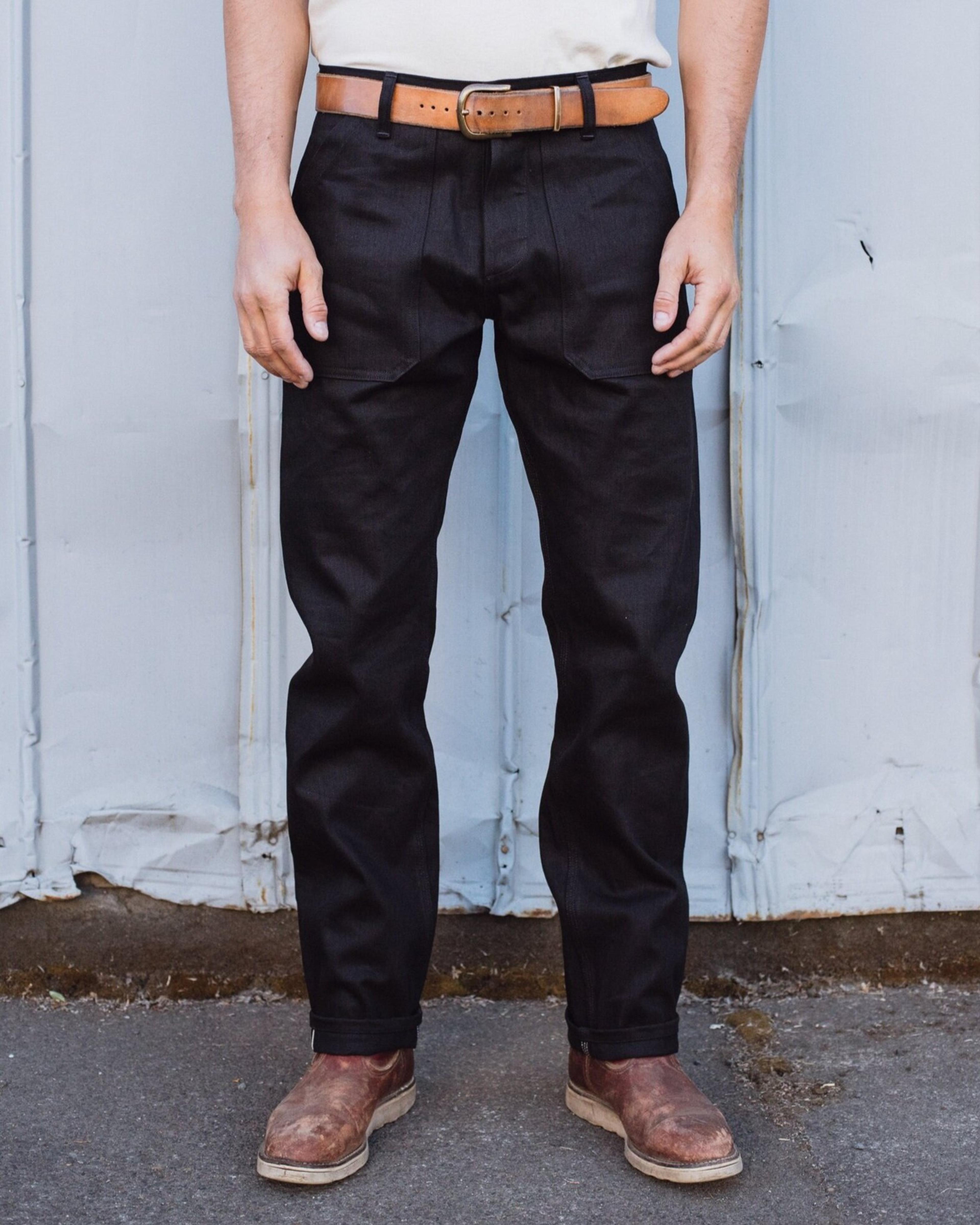 Standard Jean - 14 oz Japanese Black Selvedge Denim