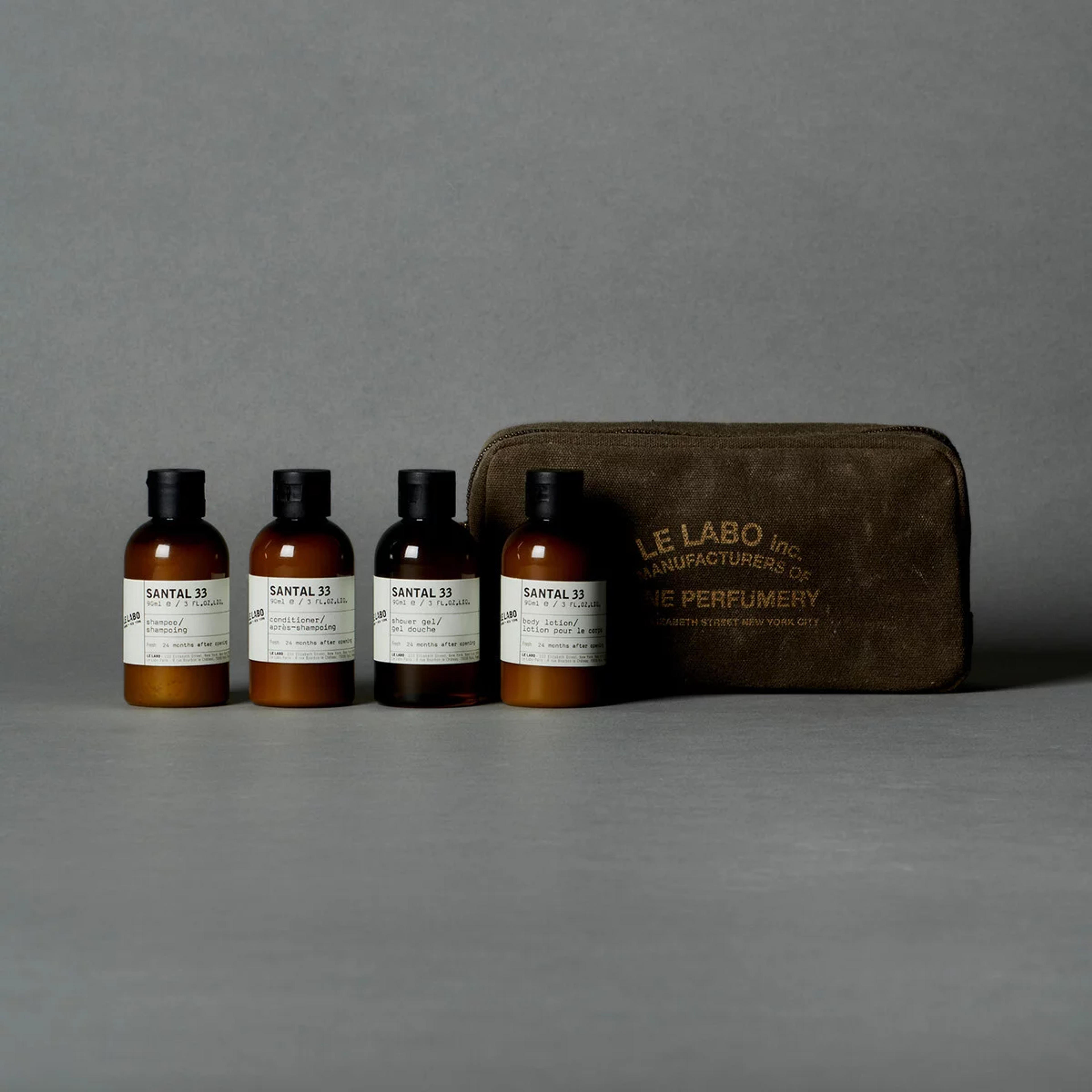 SANTAL 33 | Body & Hair Travel Set | Le Labo Fragrances