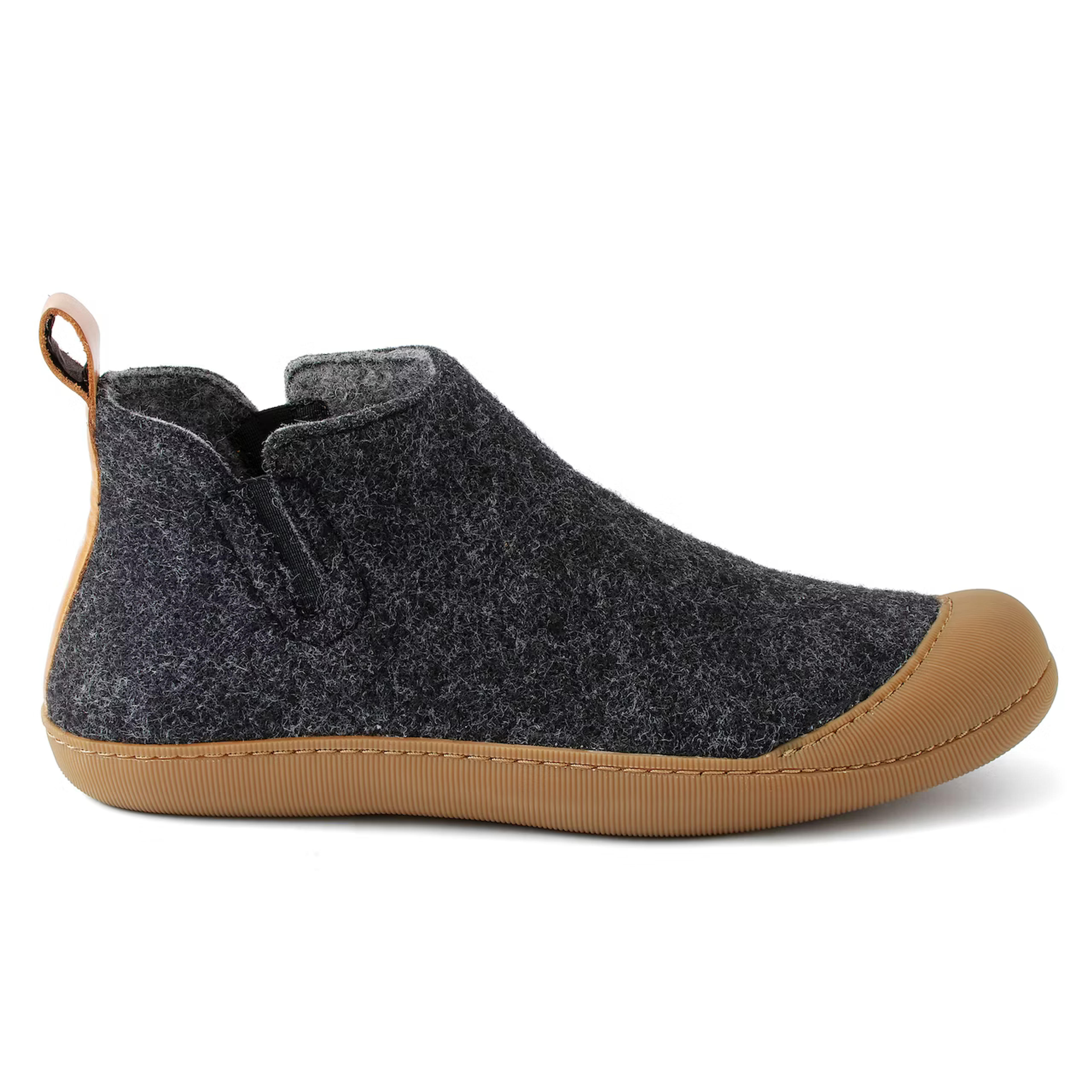 Greys | Wool Outdoor Slipper Boot | Charcoal/Gum | Size: 12 | Slippers | Slippers