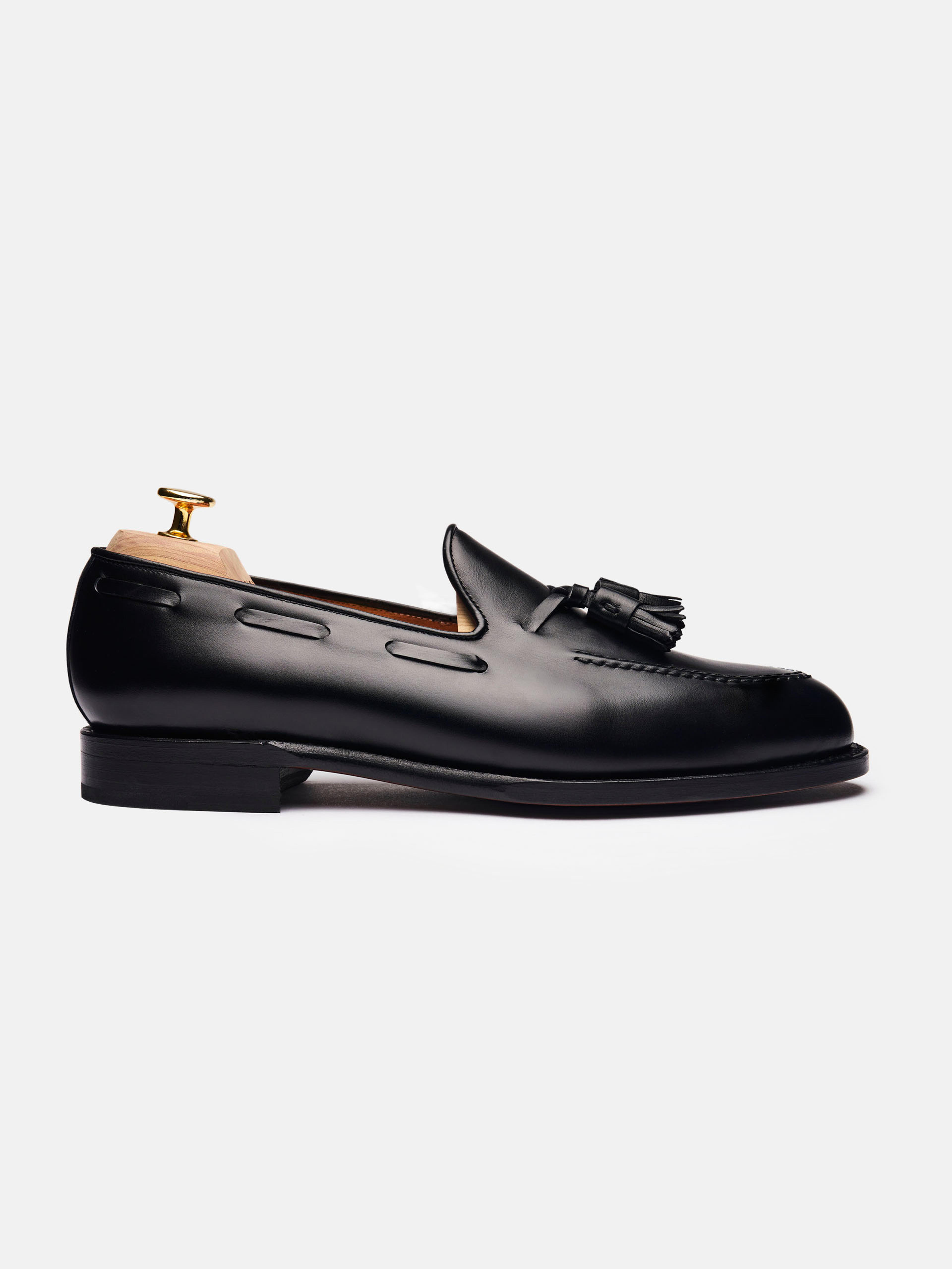 The Tassel Loafer - Black Calf | Crafted by Hand | MORJAS