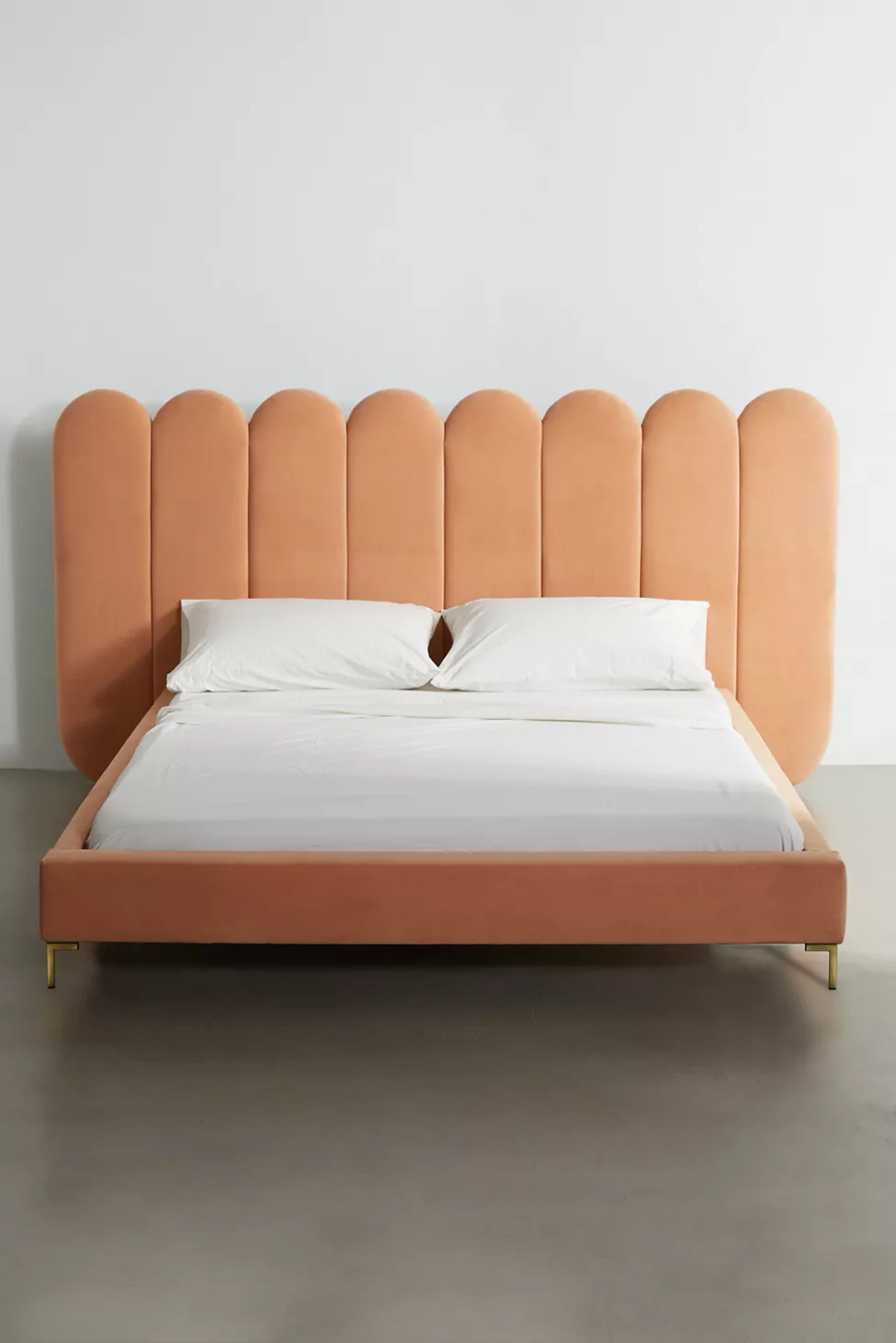 Gia Panel Bed | Urban Outfitters