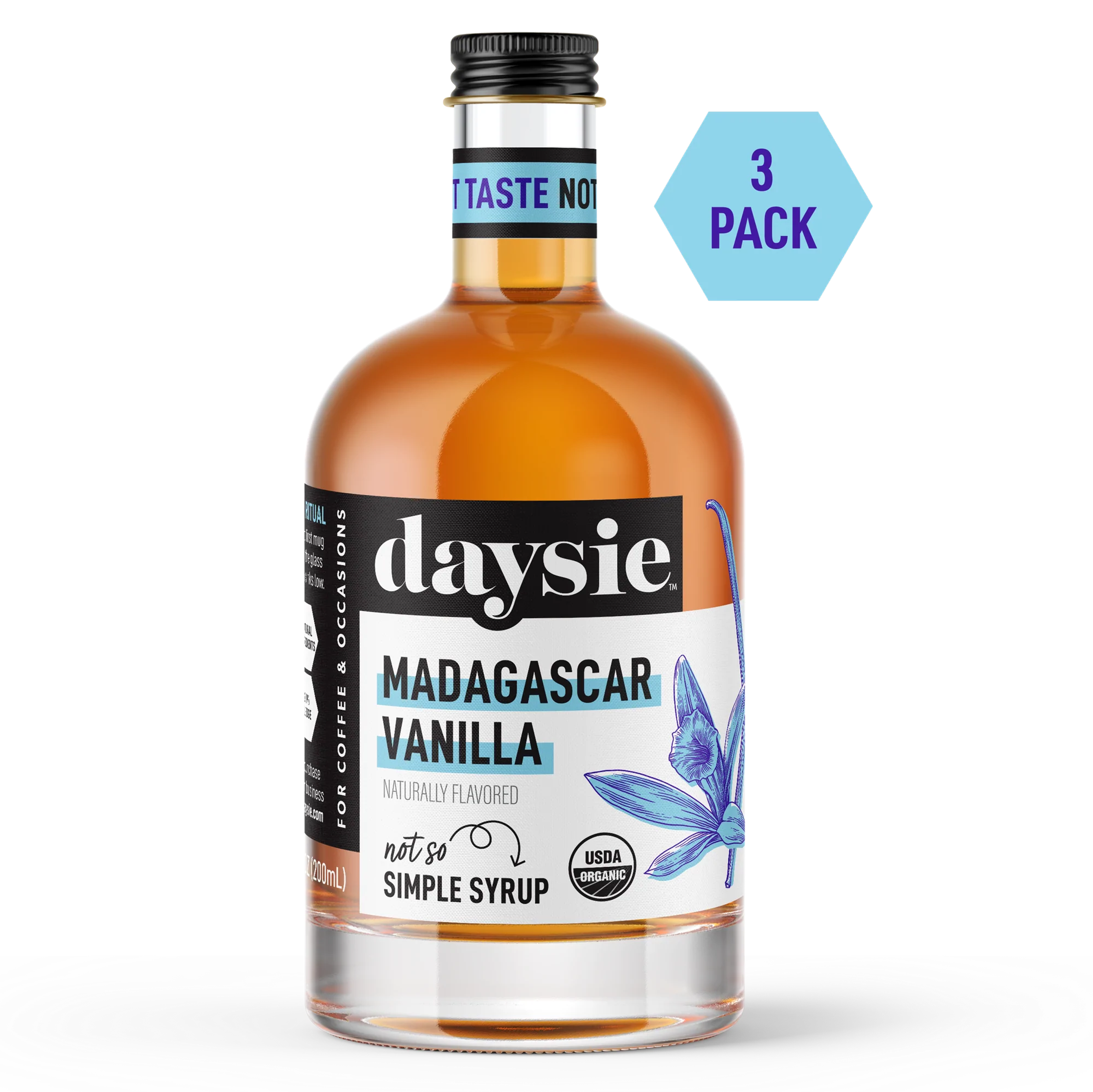Daysie Organic Syrups - Madagascar Vanilla