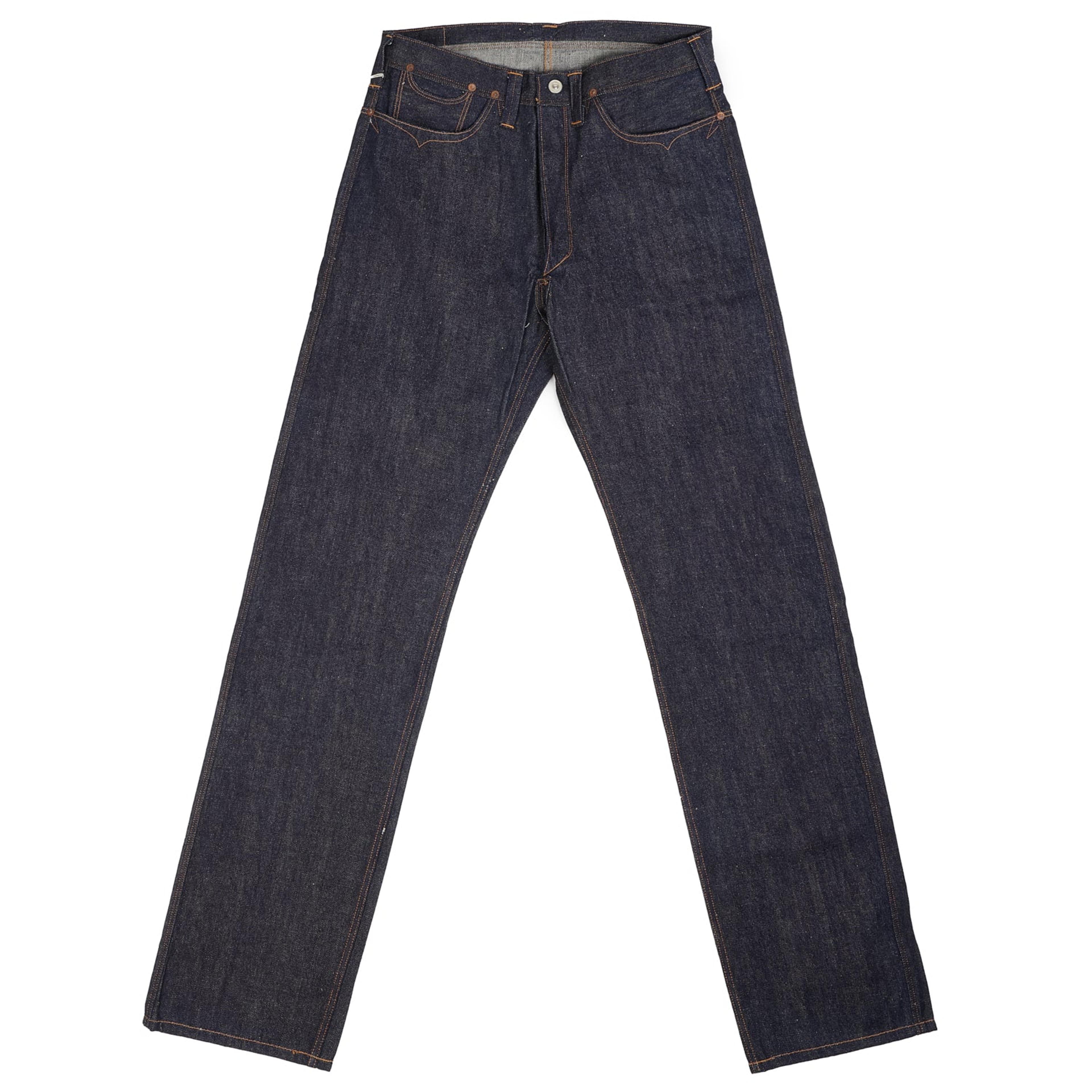 Warehouse Brown-Duck & Digger Nonpareil Overall Regular Straight Jean - Raw