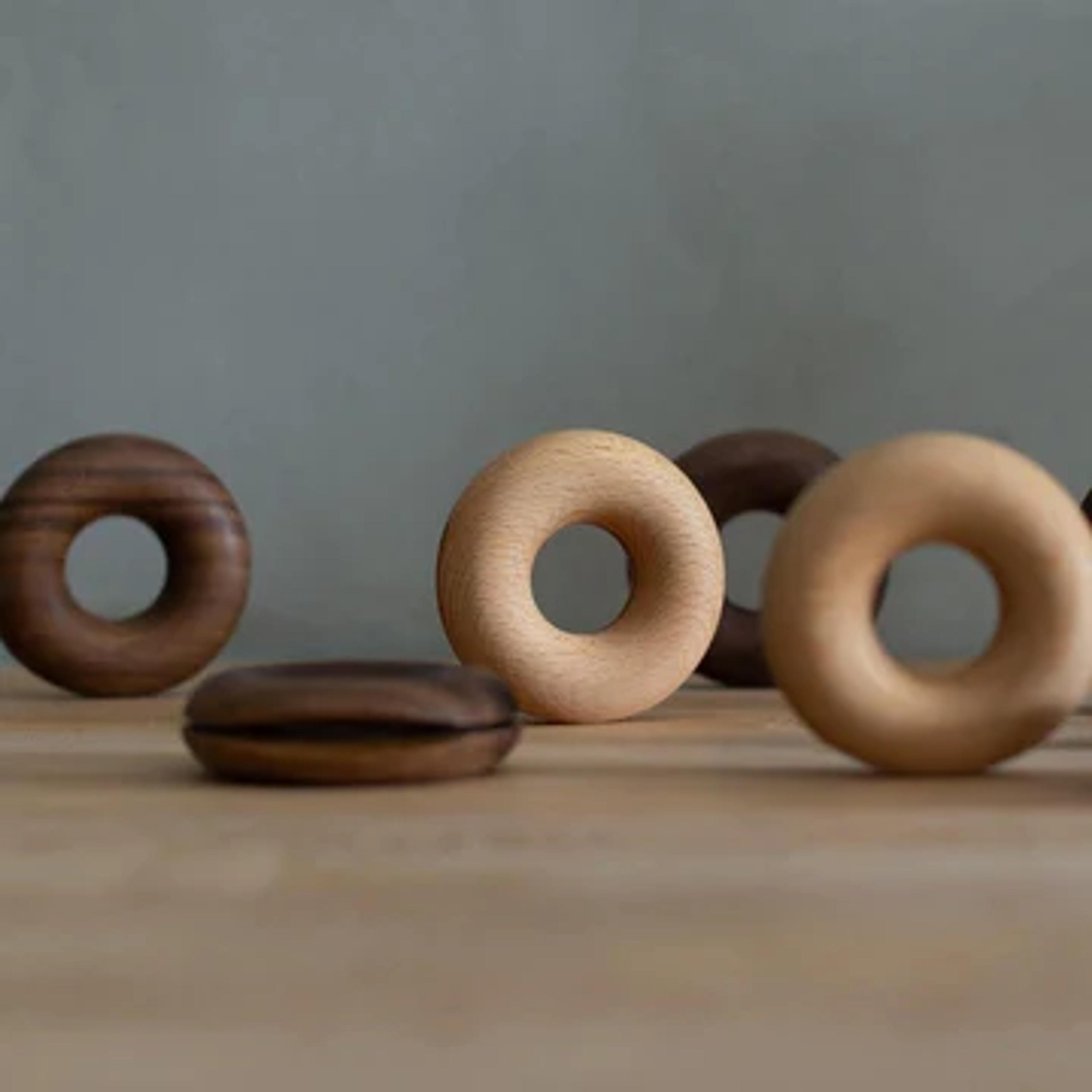 Wooden Doughnut Bag Clip – bloomlyn