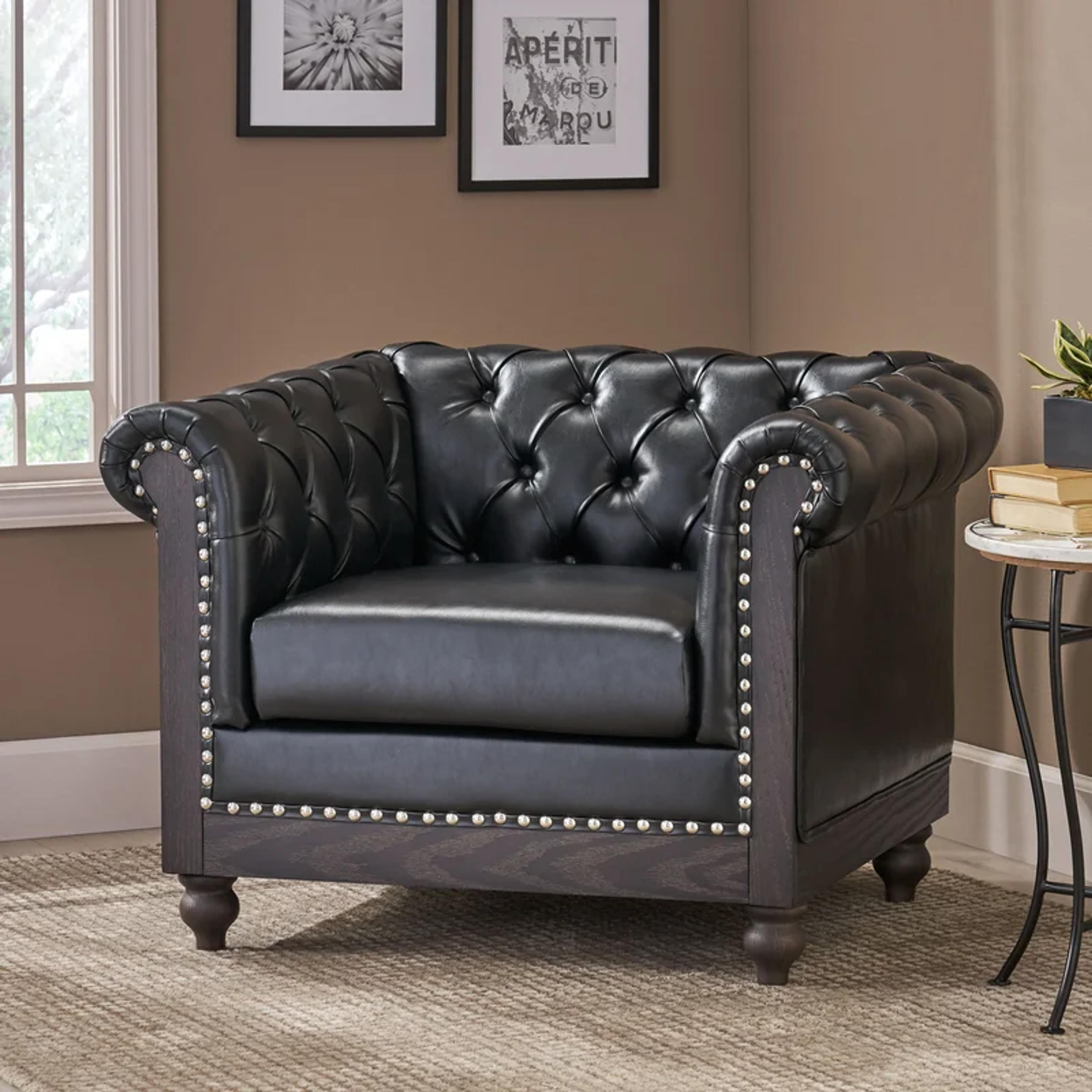 Malibu Upholstered Chesterfield Chair