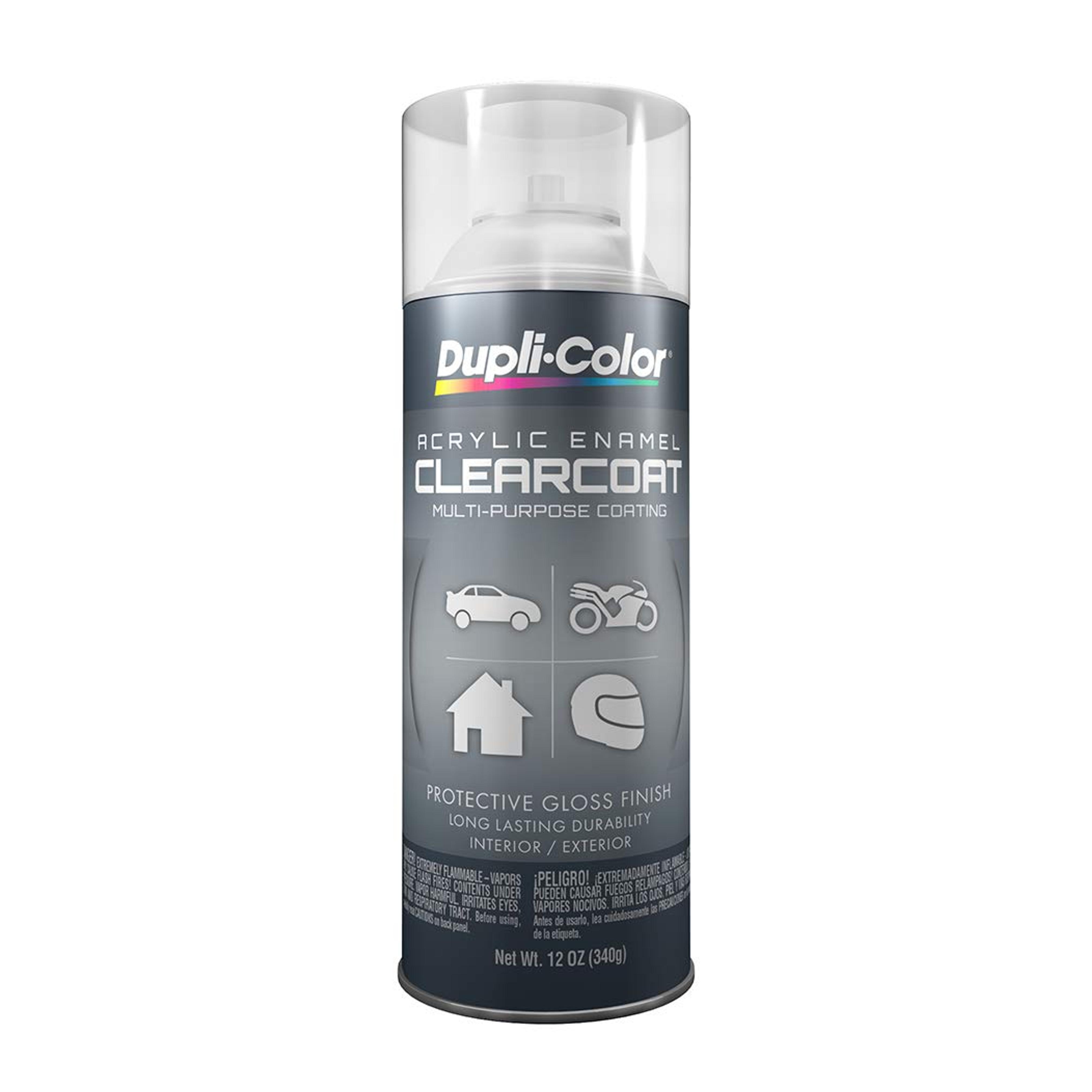 Amazon.com: Dupli-Color DA1692 Multi-Purpose Acrylic Enamel Spray Paint - Crystal Clear - 12 oz. Aerosol Can : Automotive