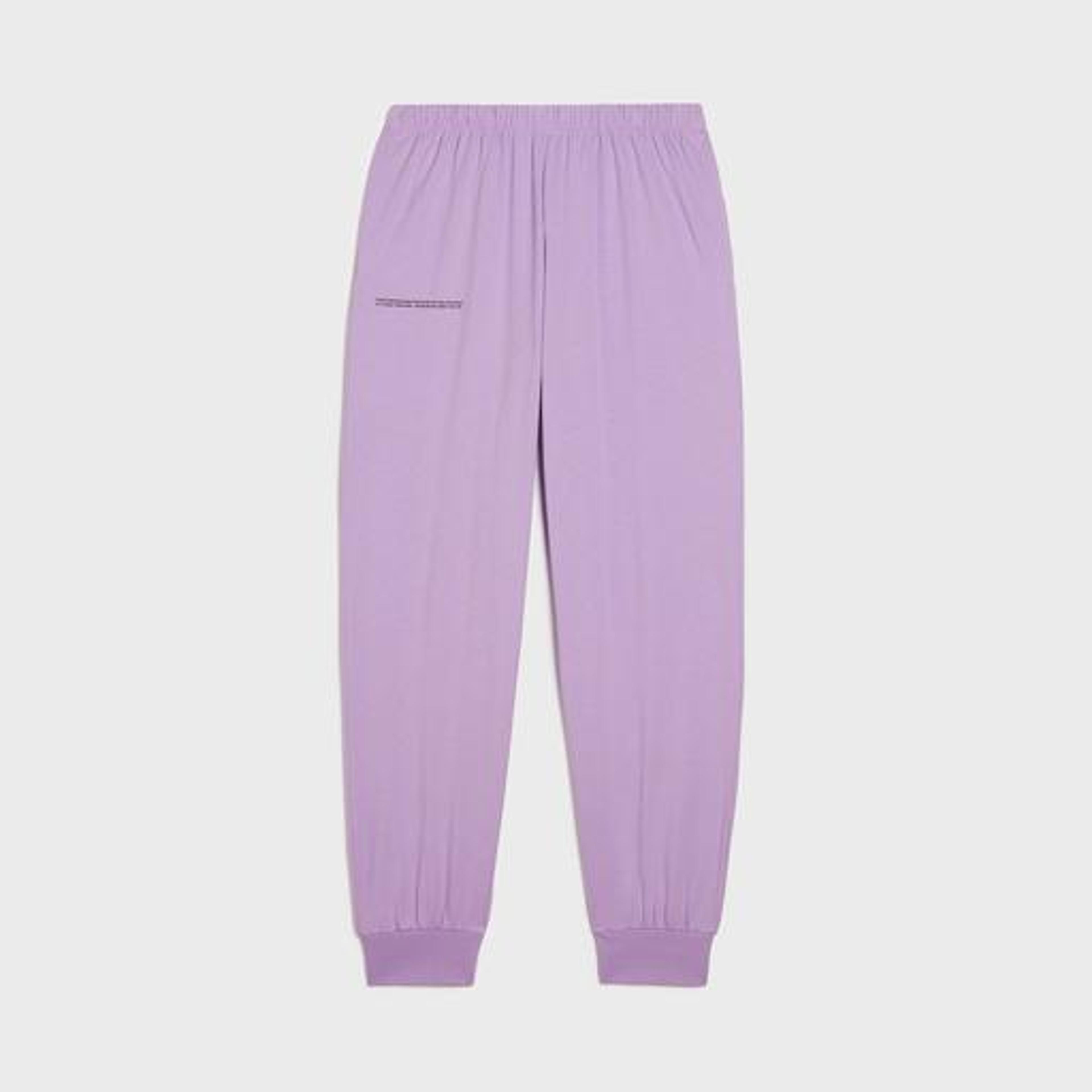 Women's Organic Cotton Loungewear Pants—orchid purple | Trackpants