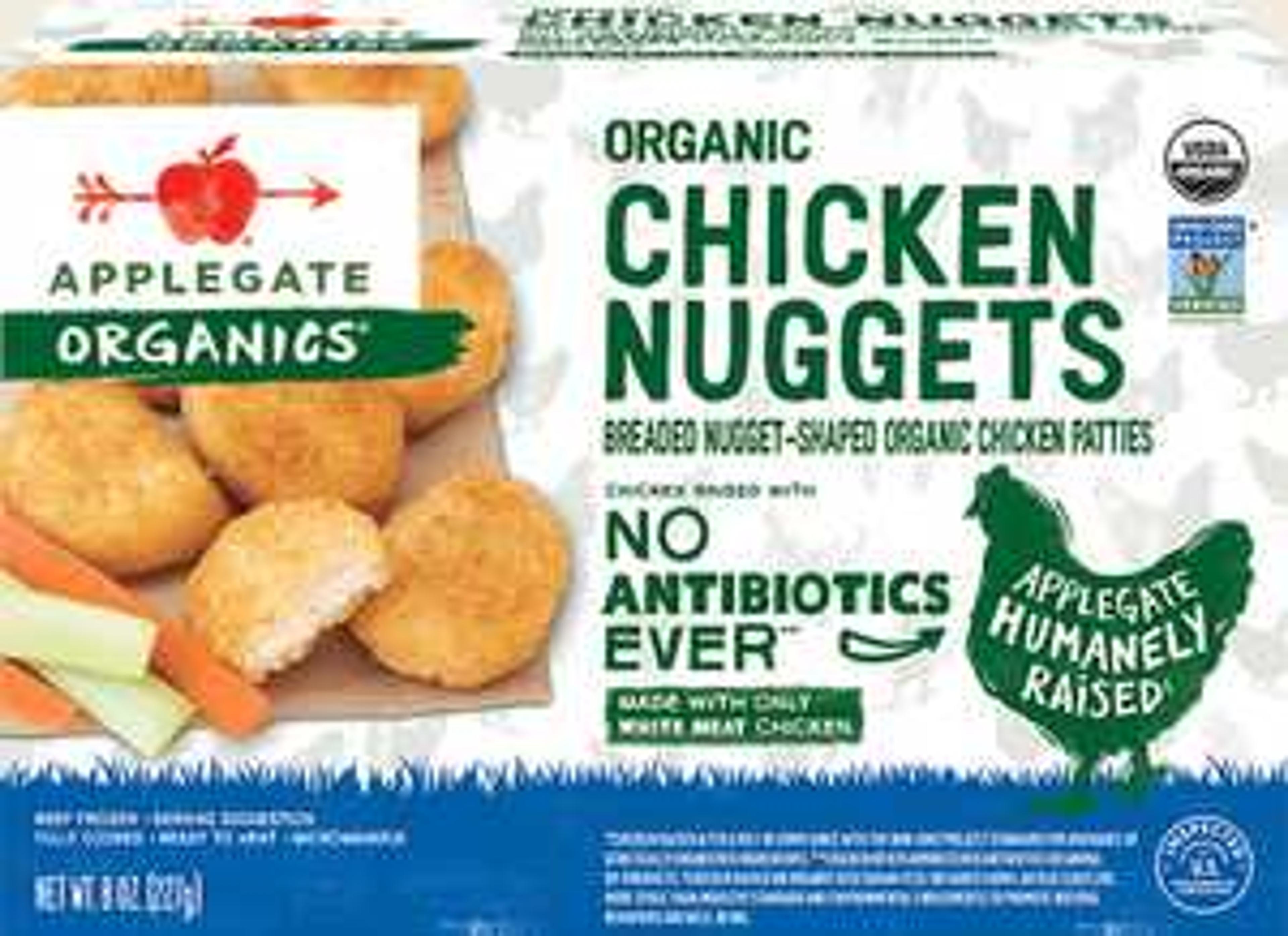 Products - Breaded Chicken - Organic Chicken Nuggets - Applegate