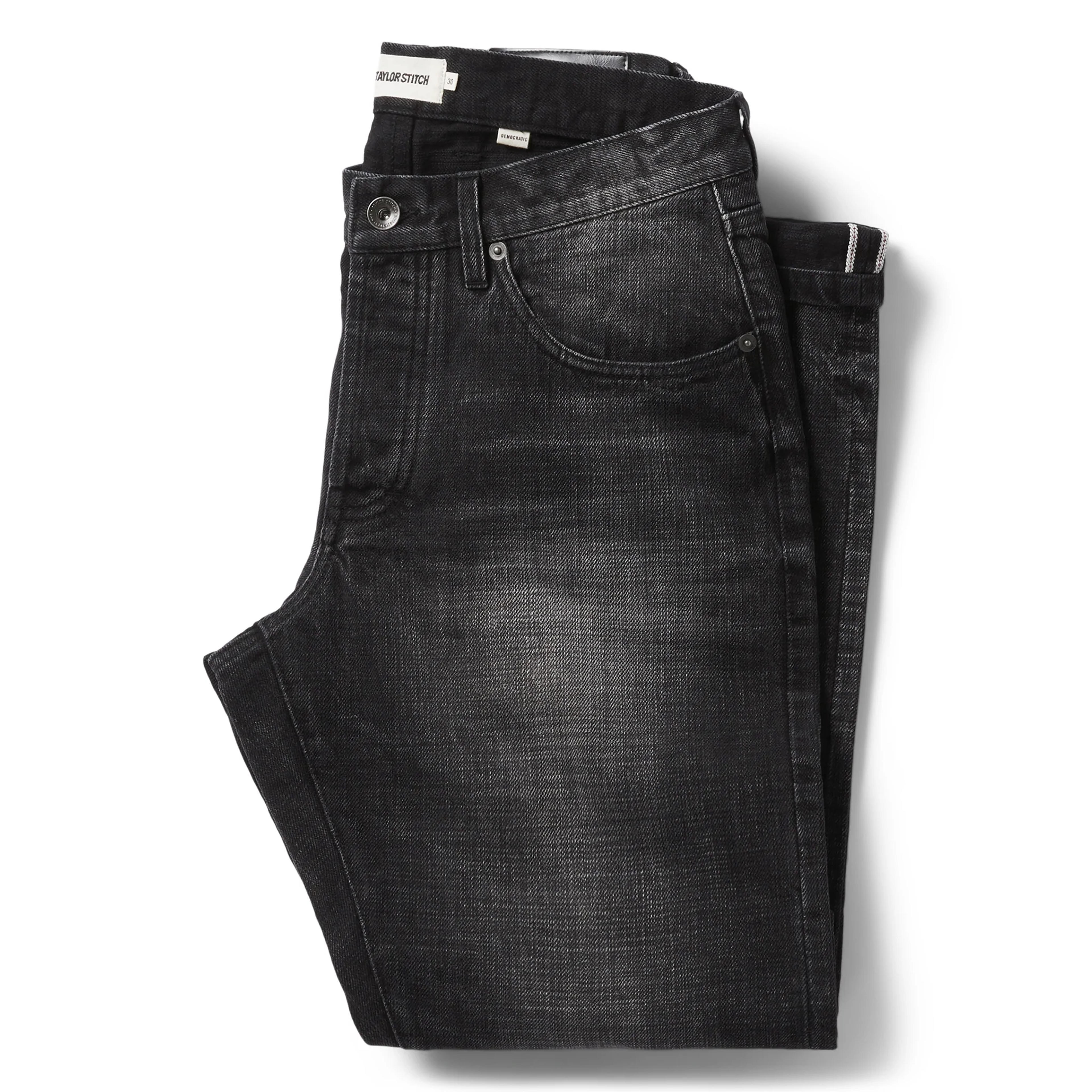 The Democratic Jean in Black 3-Month Wash Selvage - 36