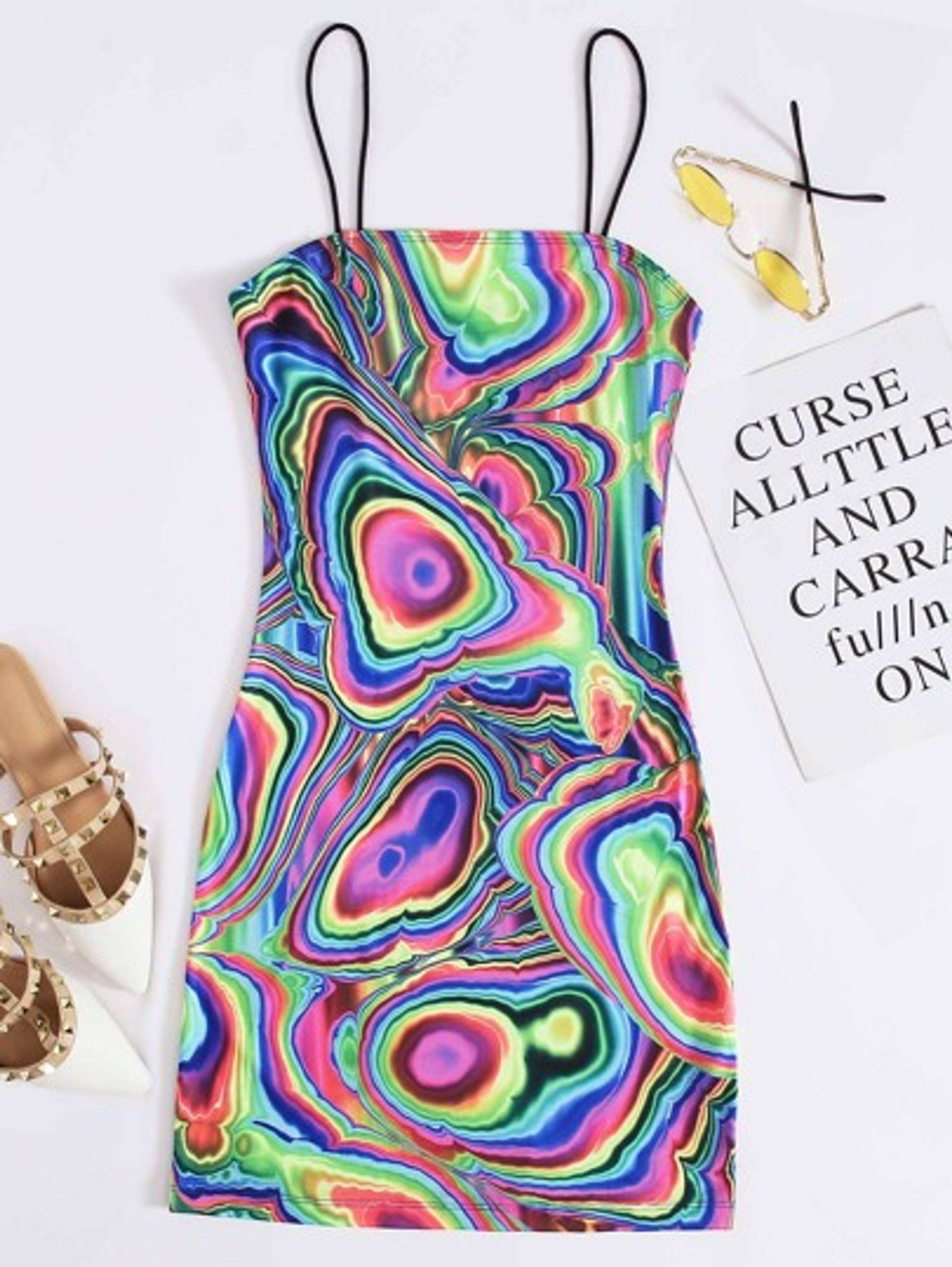 Is That The New Tie Dye Bodycon Dress ??| ROMWE USA