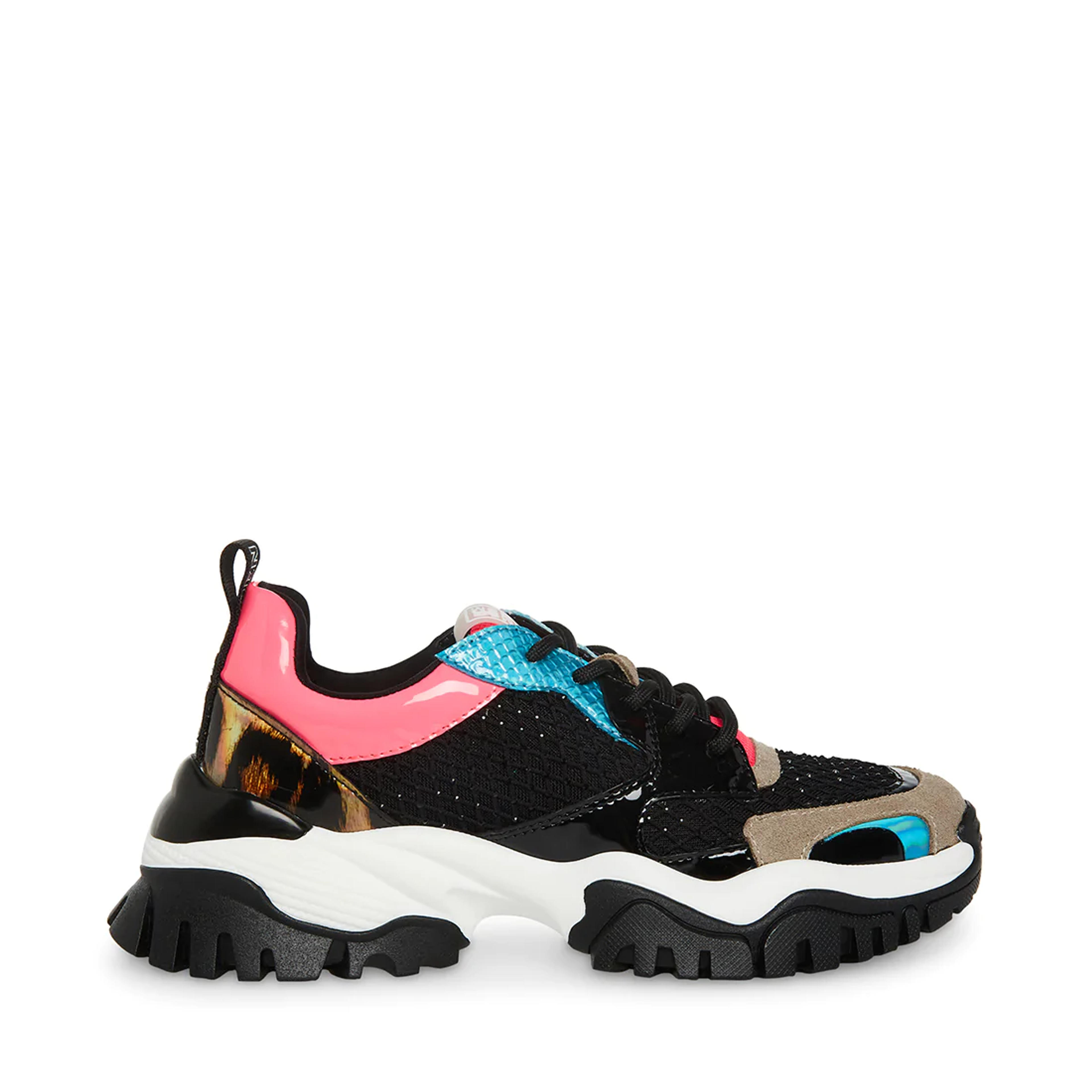 THRILLING Pink/Blue Sneakers | Women's Lace Up Sneakers – Steve Madden