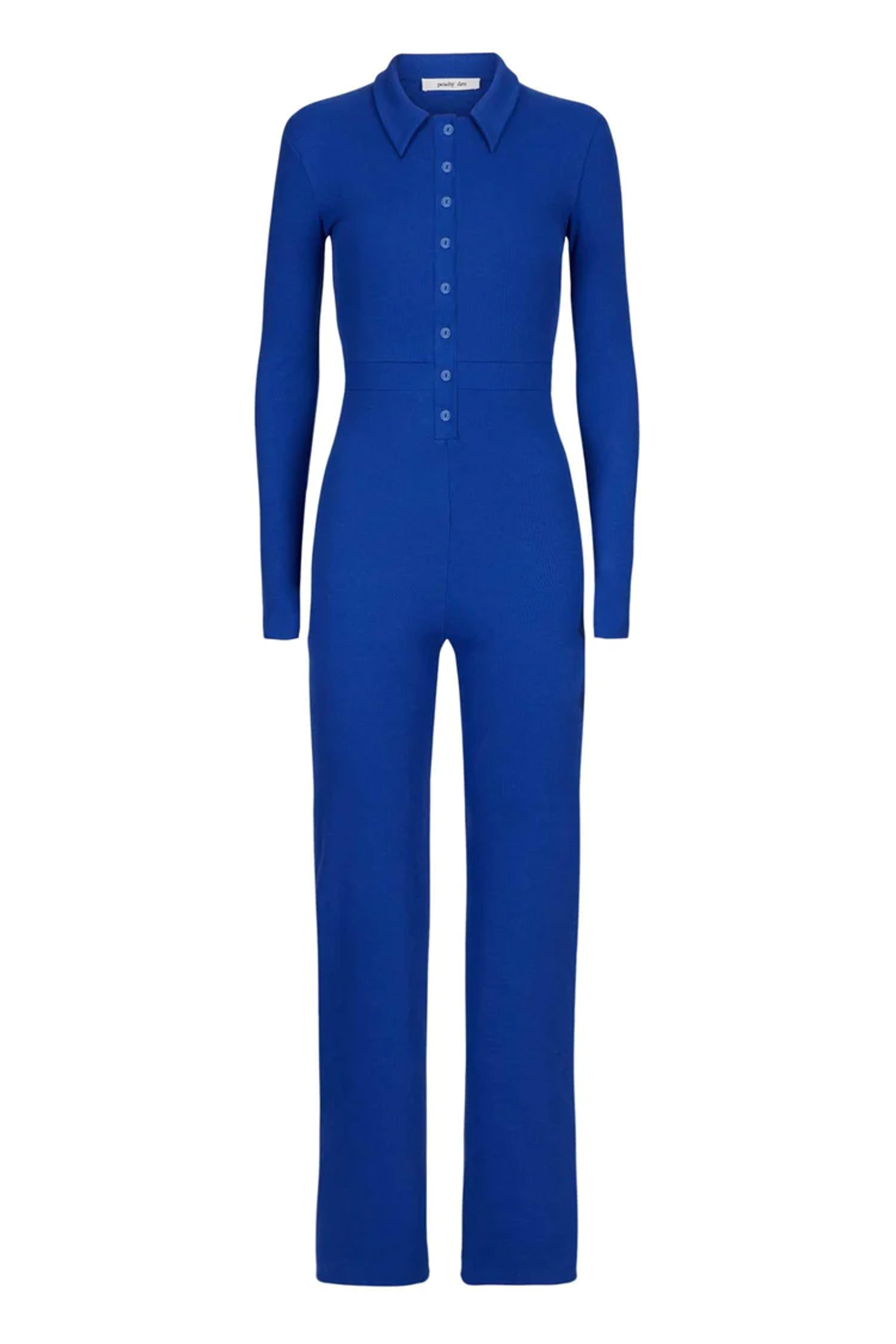 The June Jumpsuit - Ultramarine | Peachy Den