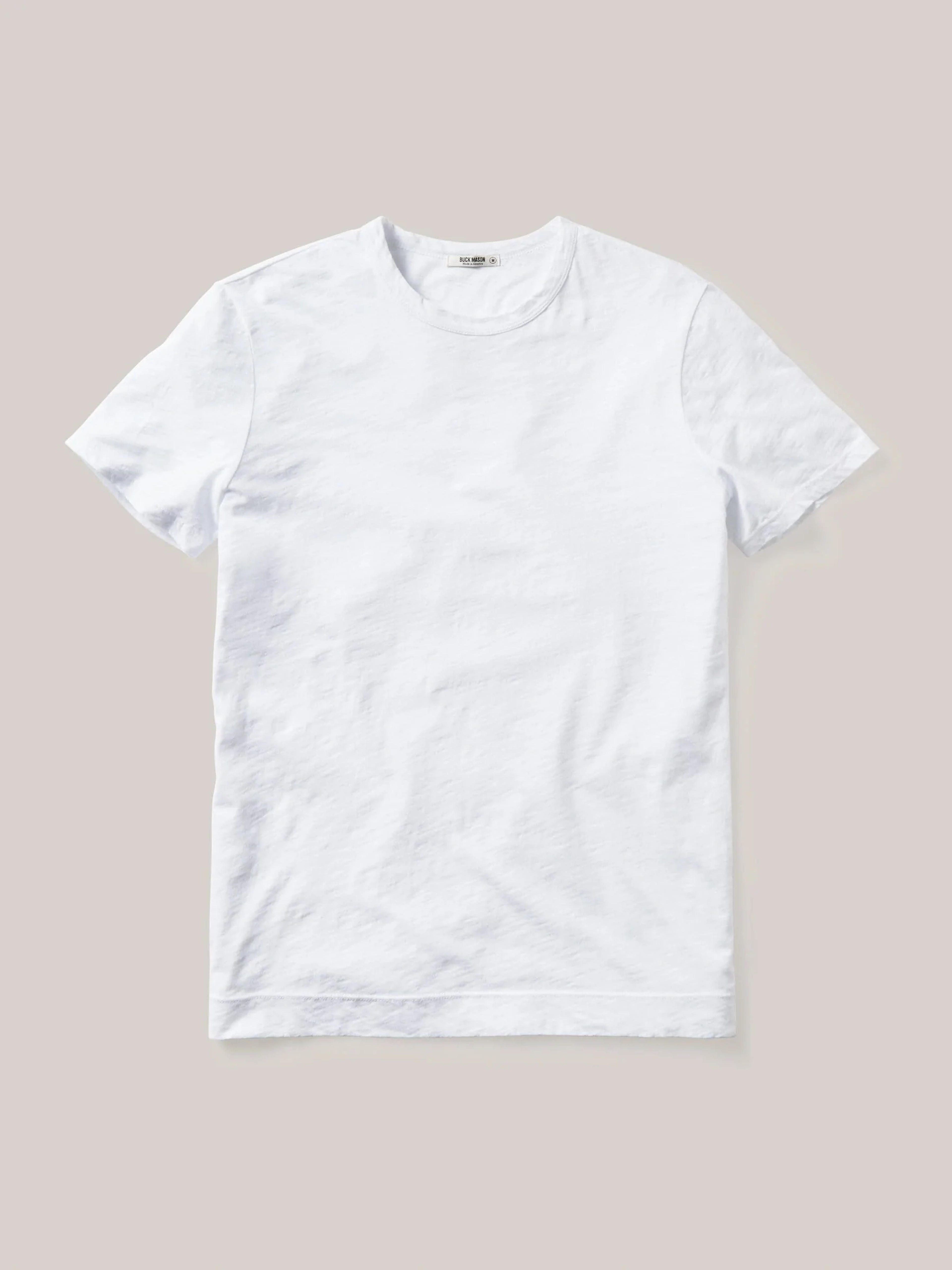 White Slub Classic Tee - Buck Mason