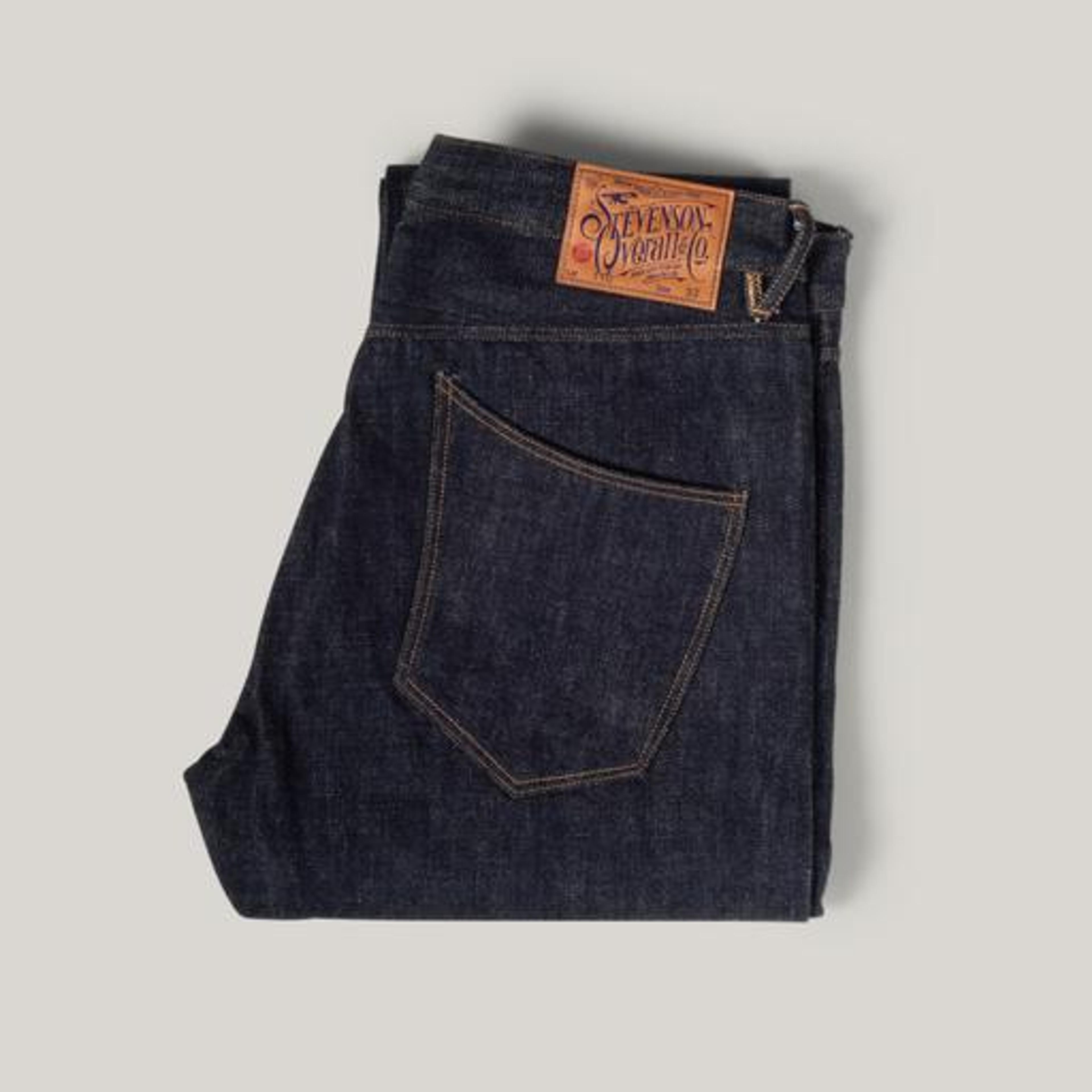 STEVENSON OVERALL CO.  MONTEREY 110 JEANS - INDIGO DENIM | Denim