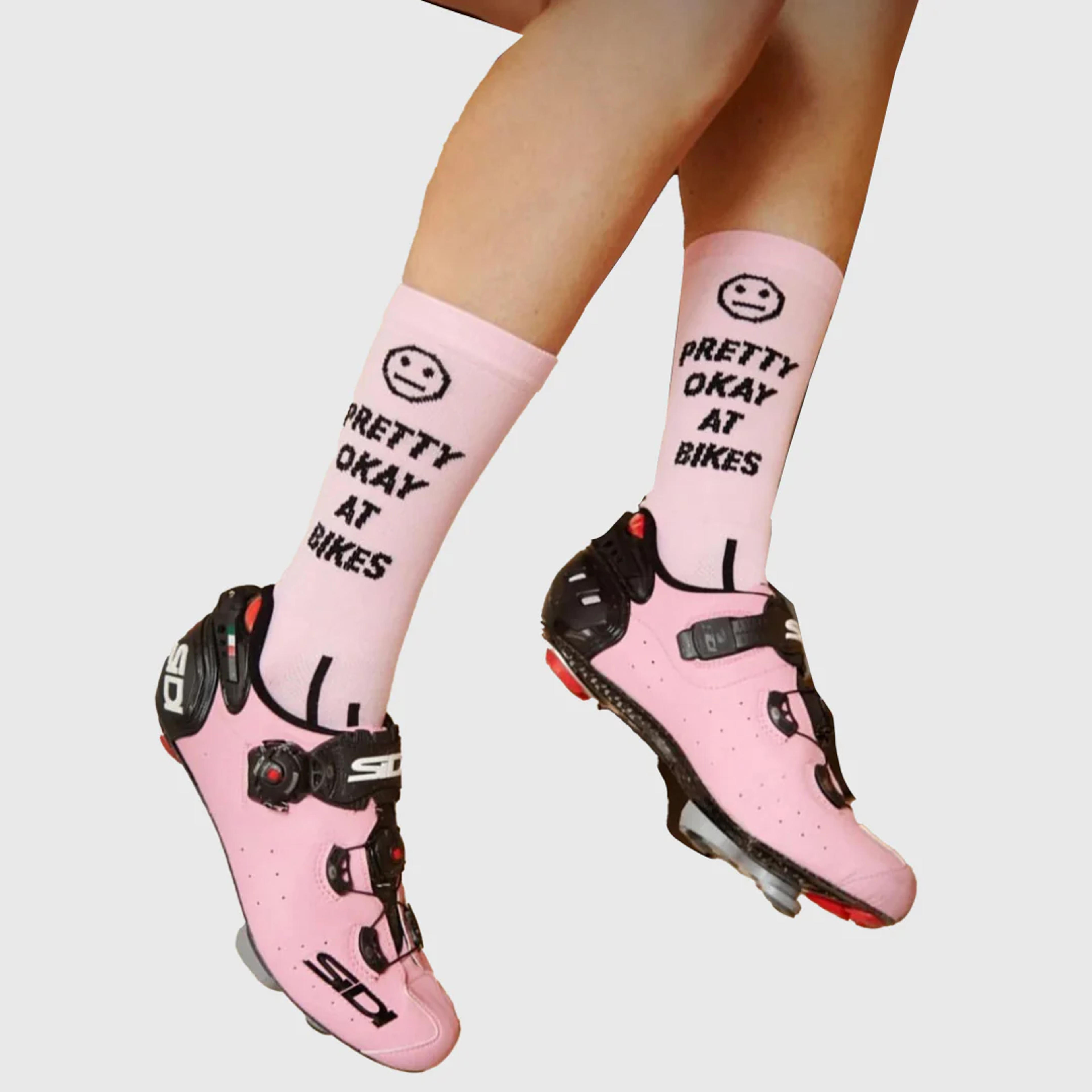 Pretty Okay at Bikes ™ Socks – Ostroy