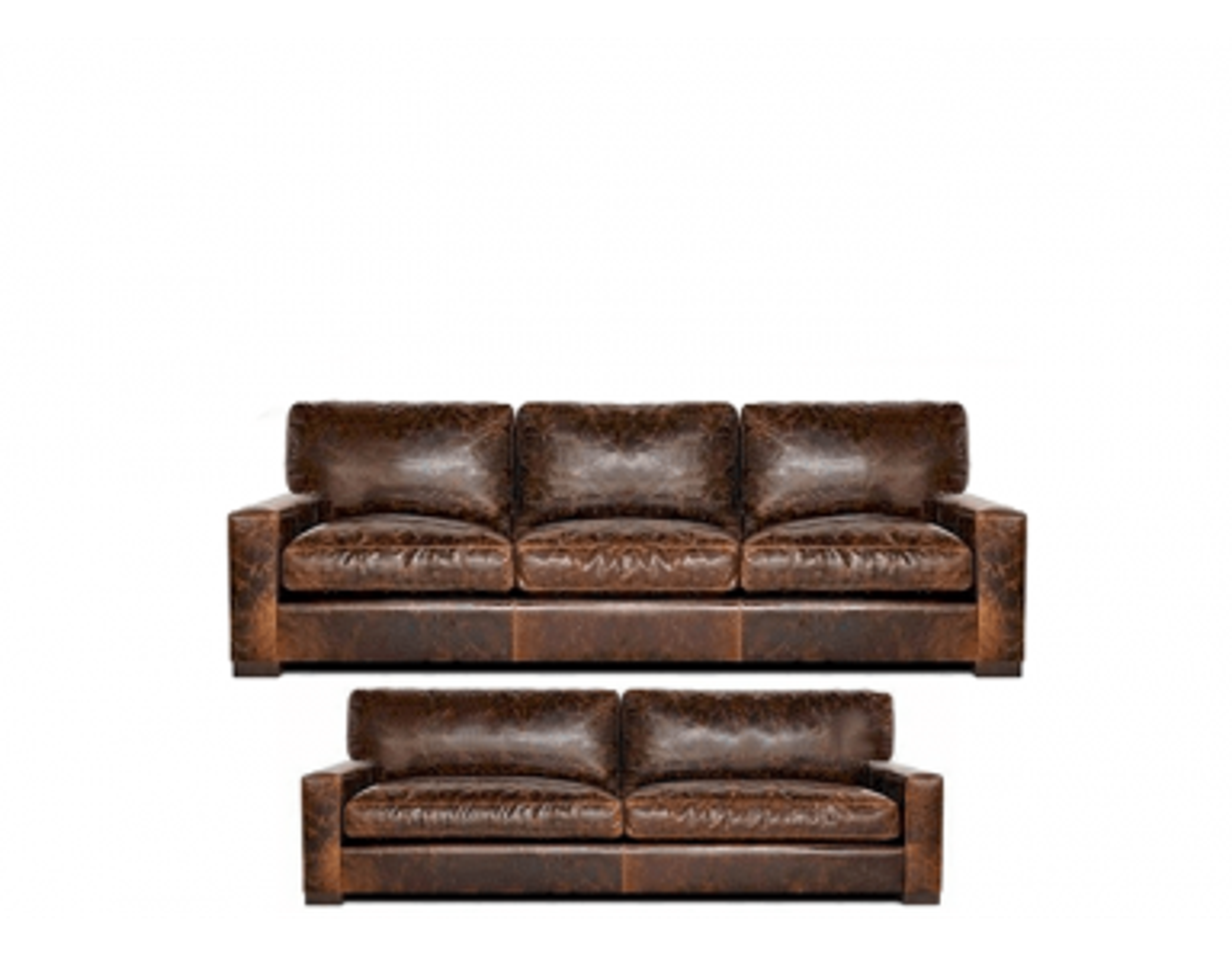 Napa Maxwell Oversized Seating Leather Sofa or Set