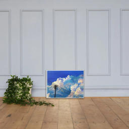 Original Cloud Art Print on Canvas Aesthetic Clouds Skyscape - Etsy