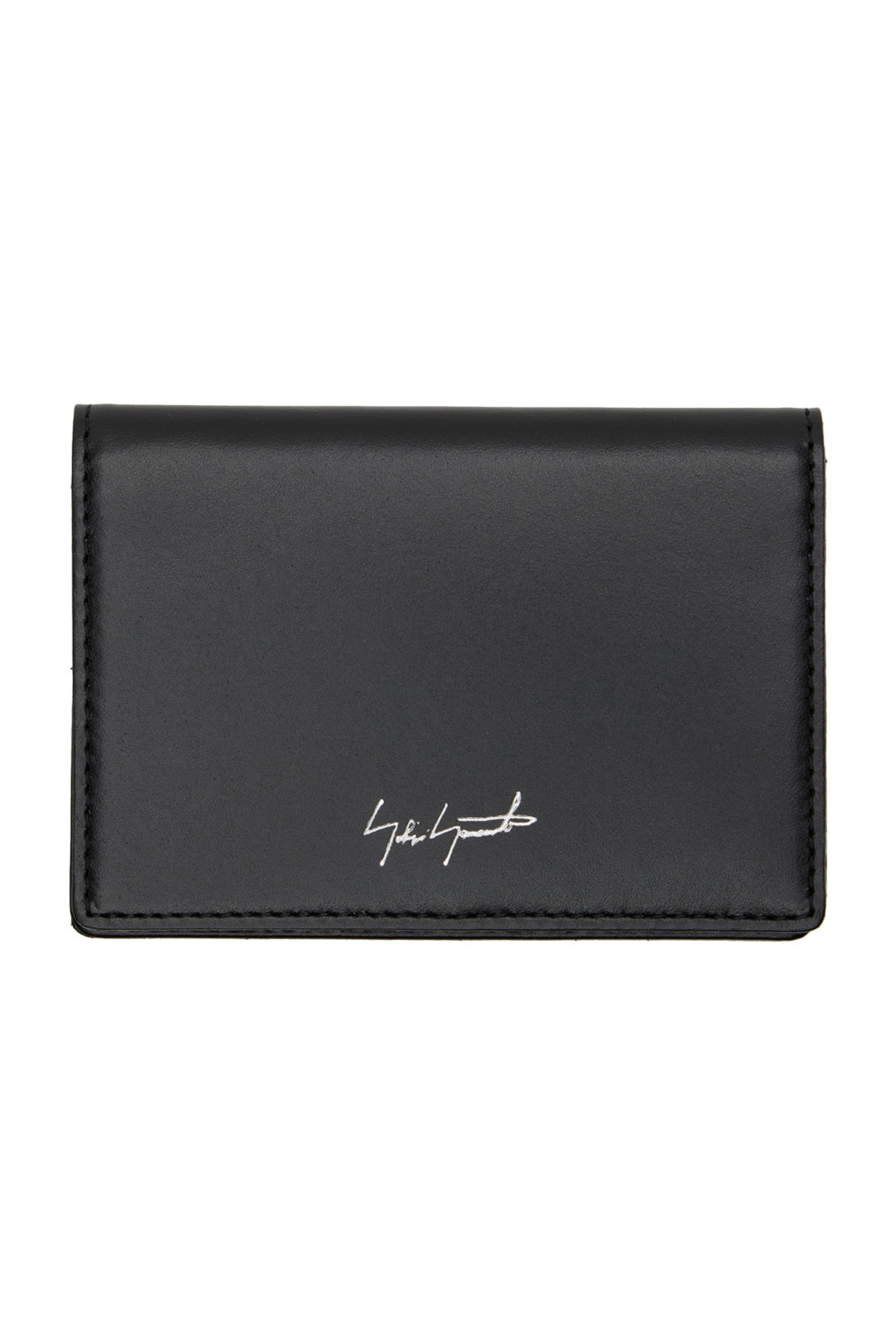 Yohji Yamamoto - Black Leather Card Holder